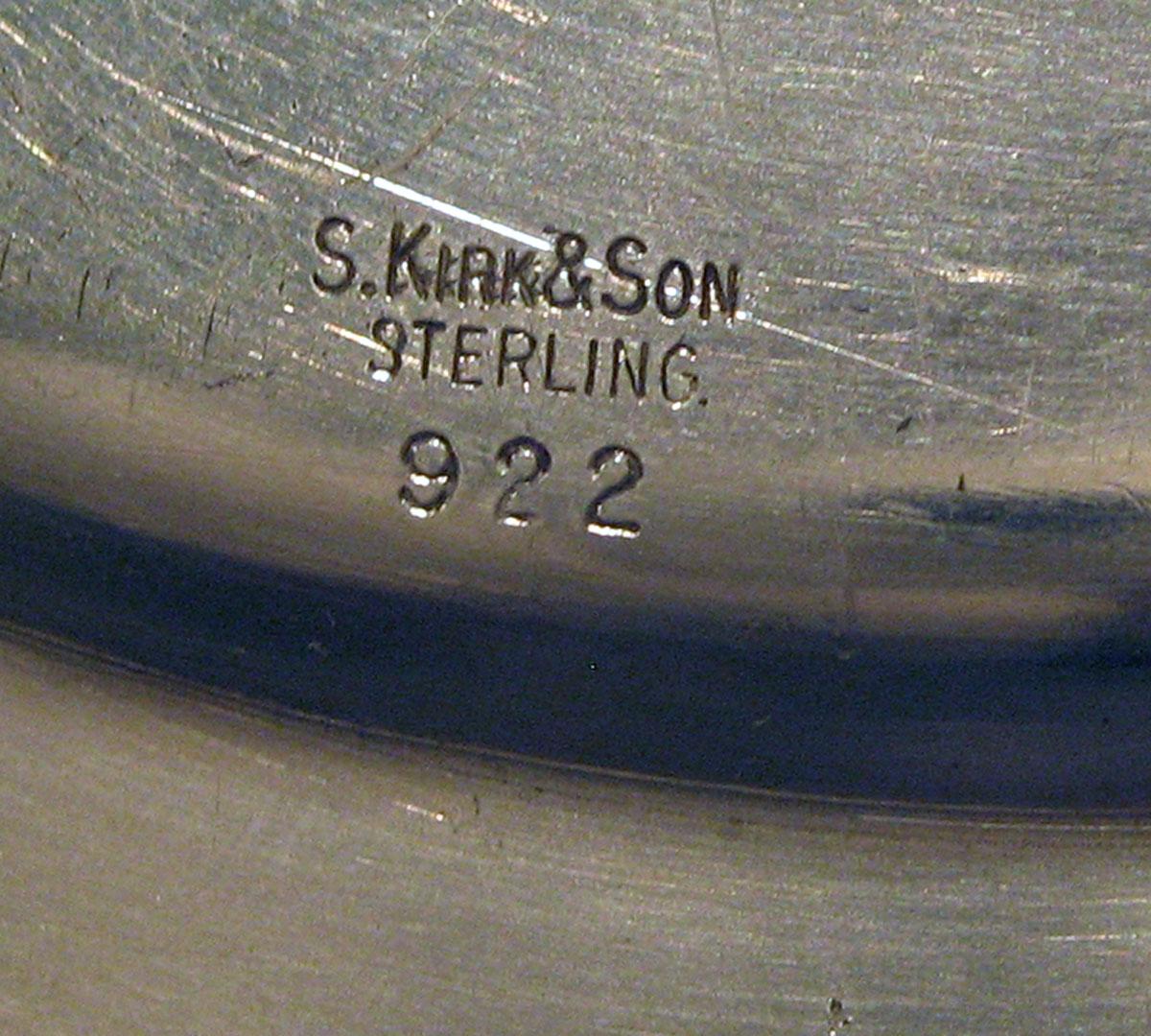 1974.0161 Silver Plate mark