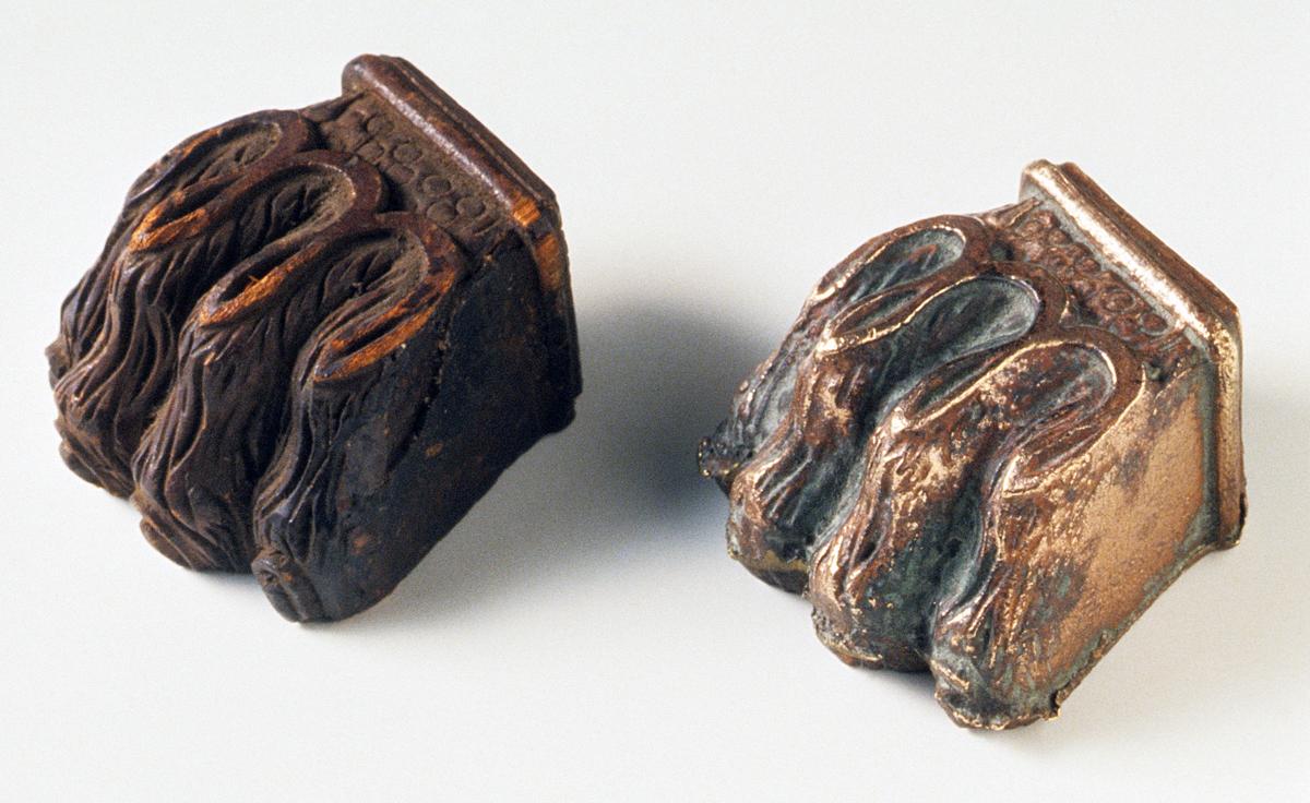 1974.0182, .0183 Castor Molds