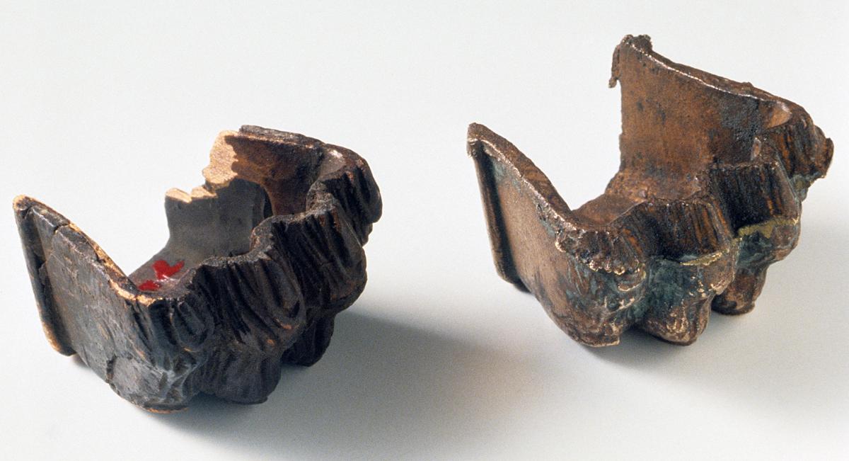 1974.0182, .0183 Castor Molds, View 2