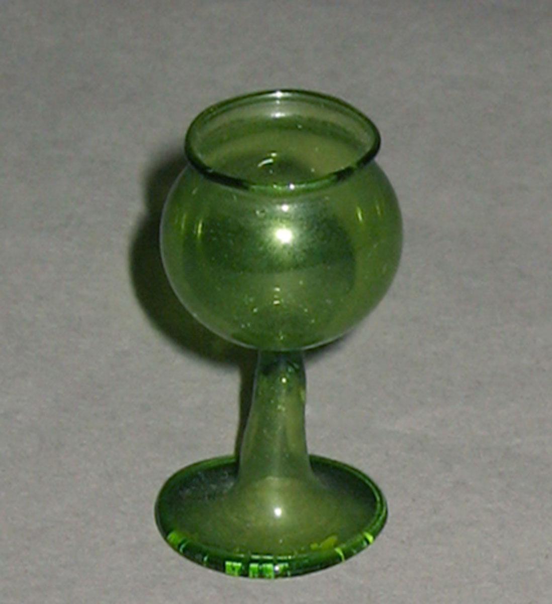 1974.0194.002 Miniature glass goblet