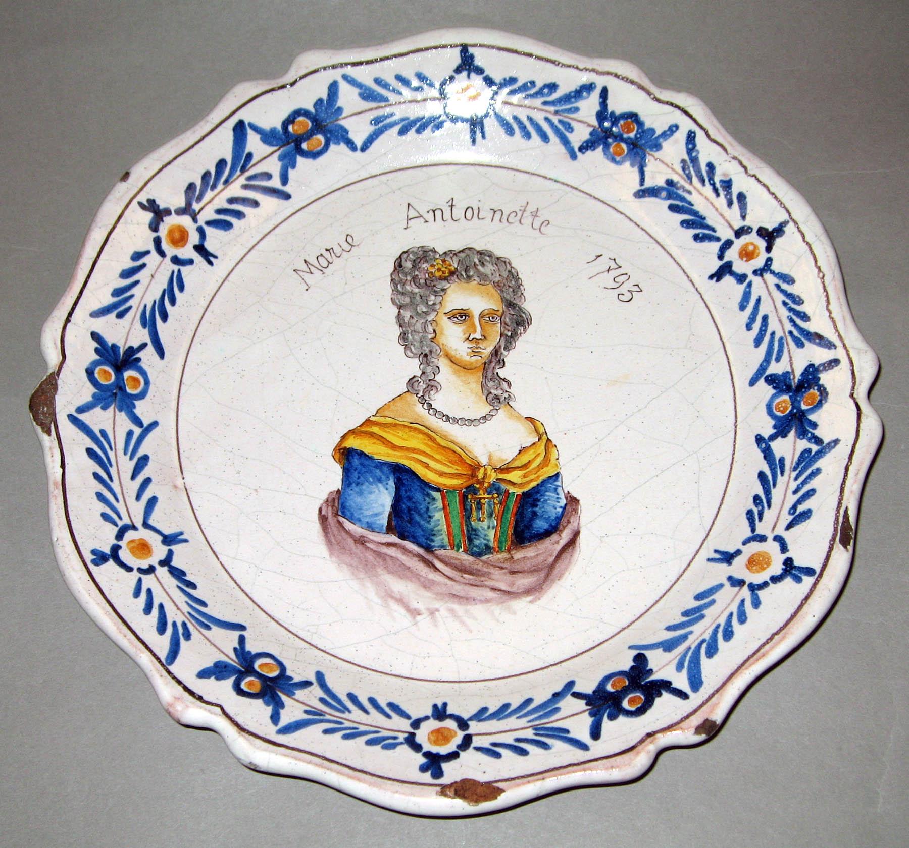 1974.0238 Tin-glazed earthenware plate