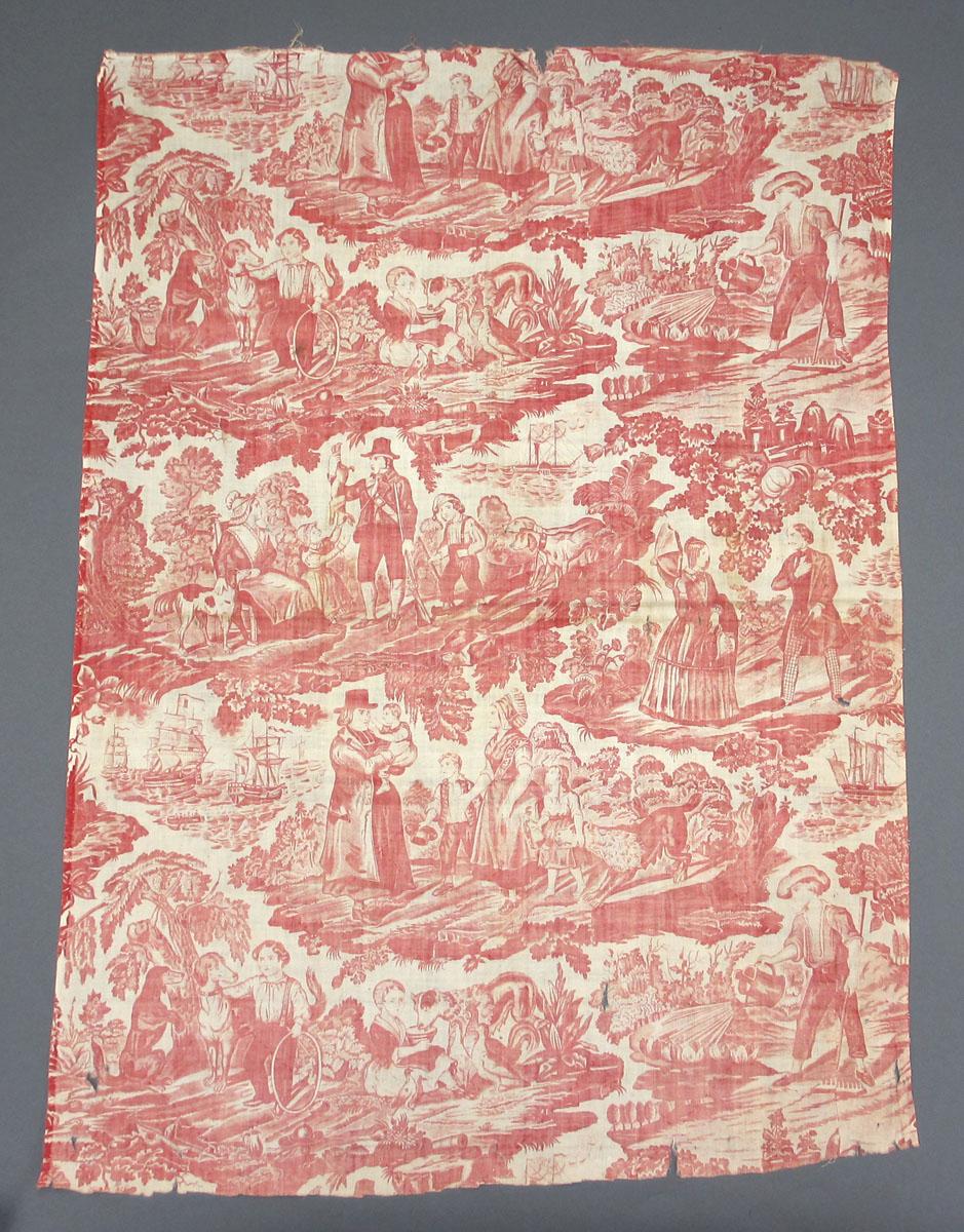 1952.0306.001 Textile, printed obverse