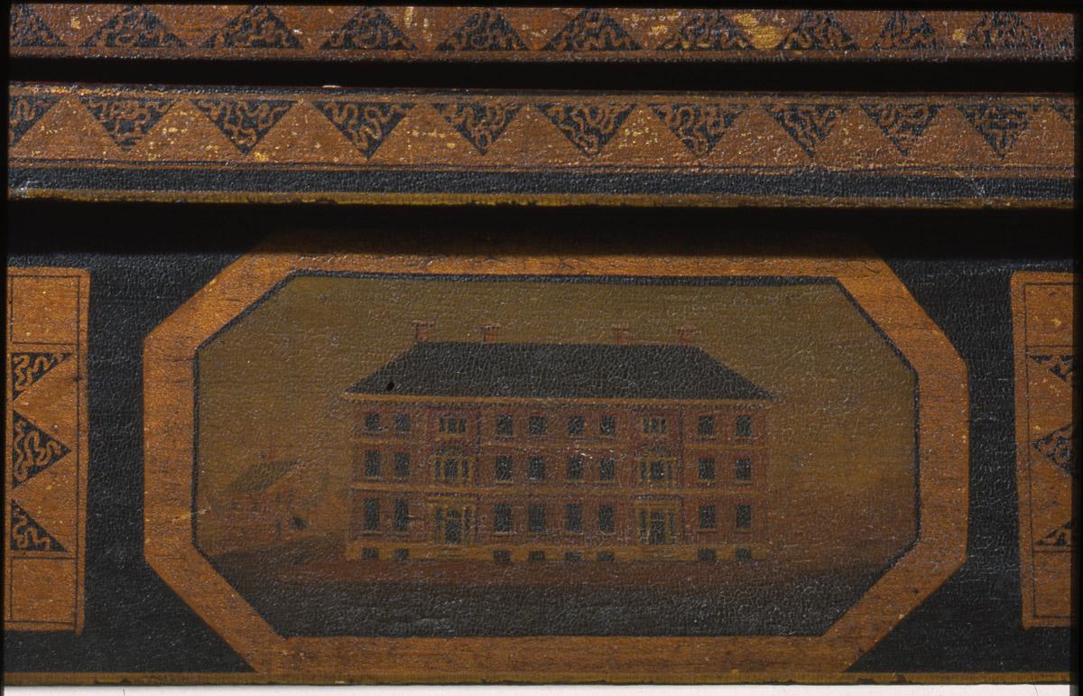1957.1071 Table, before treatment, detail