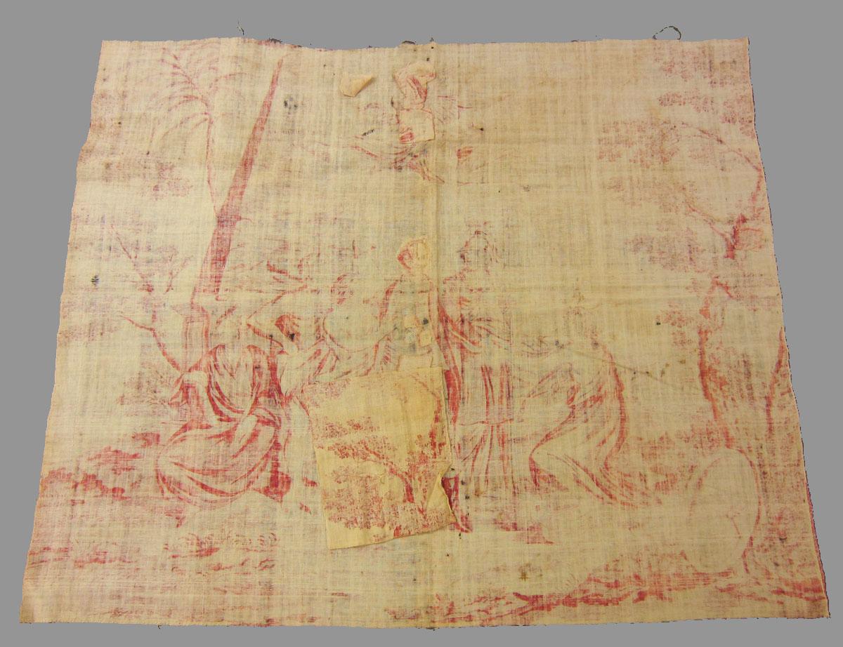 1952.0306.003 textile, printed reverse