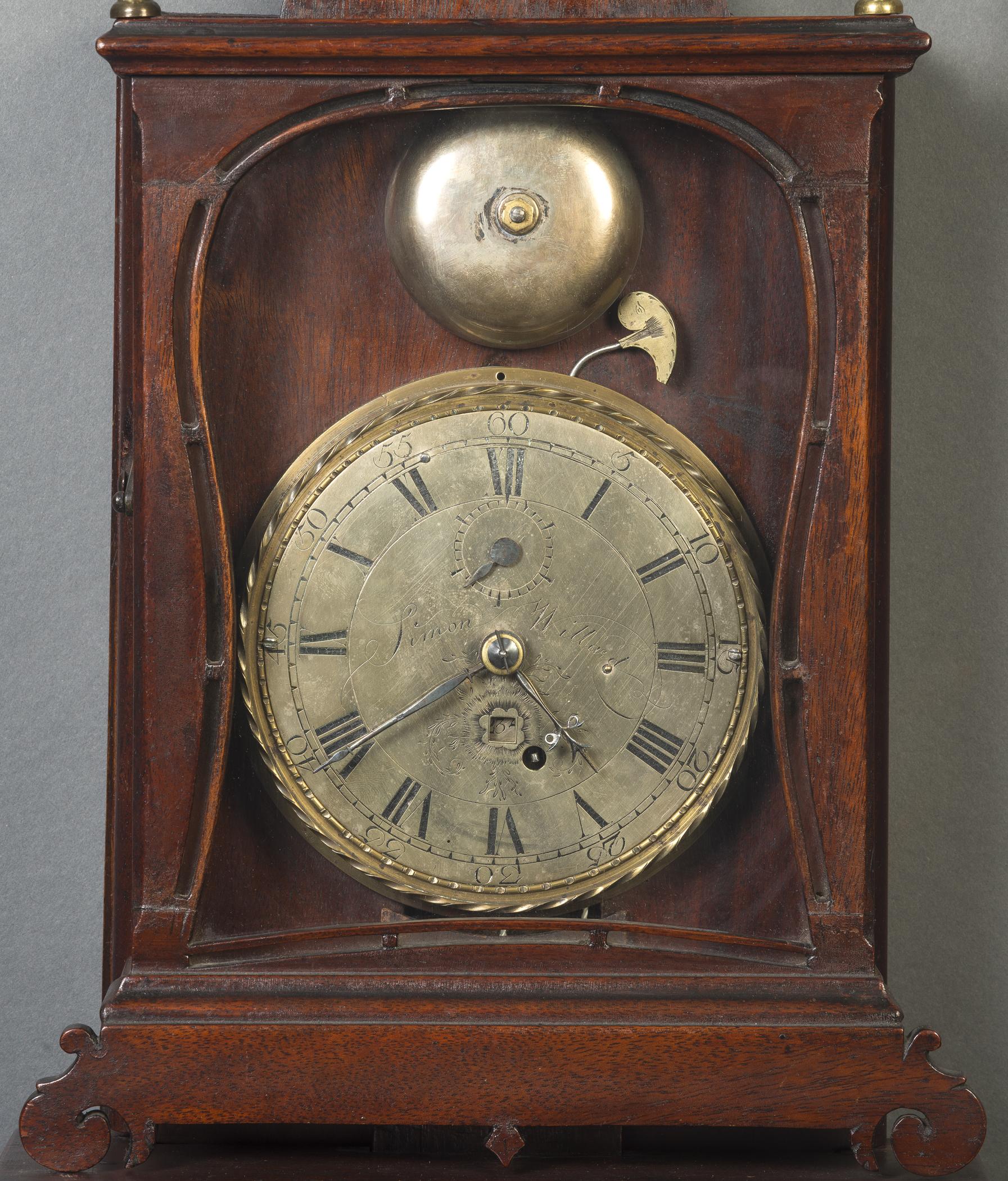 1957.1080 A - E Clock, detail 1