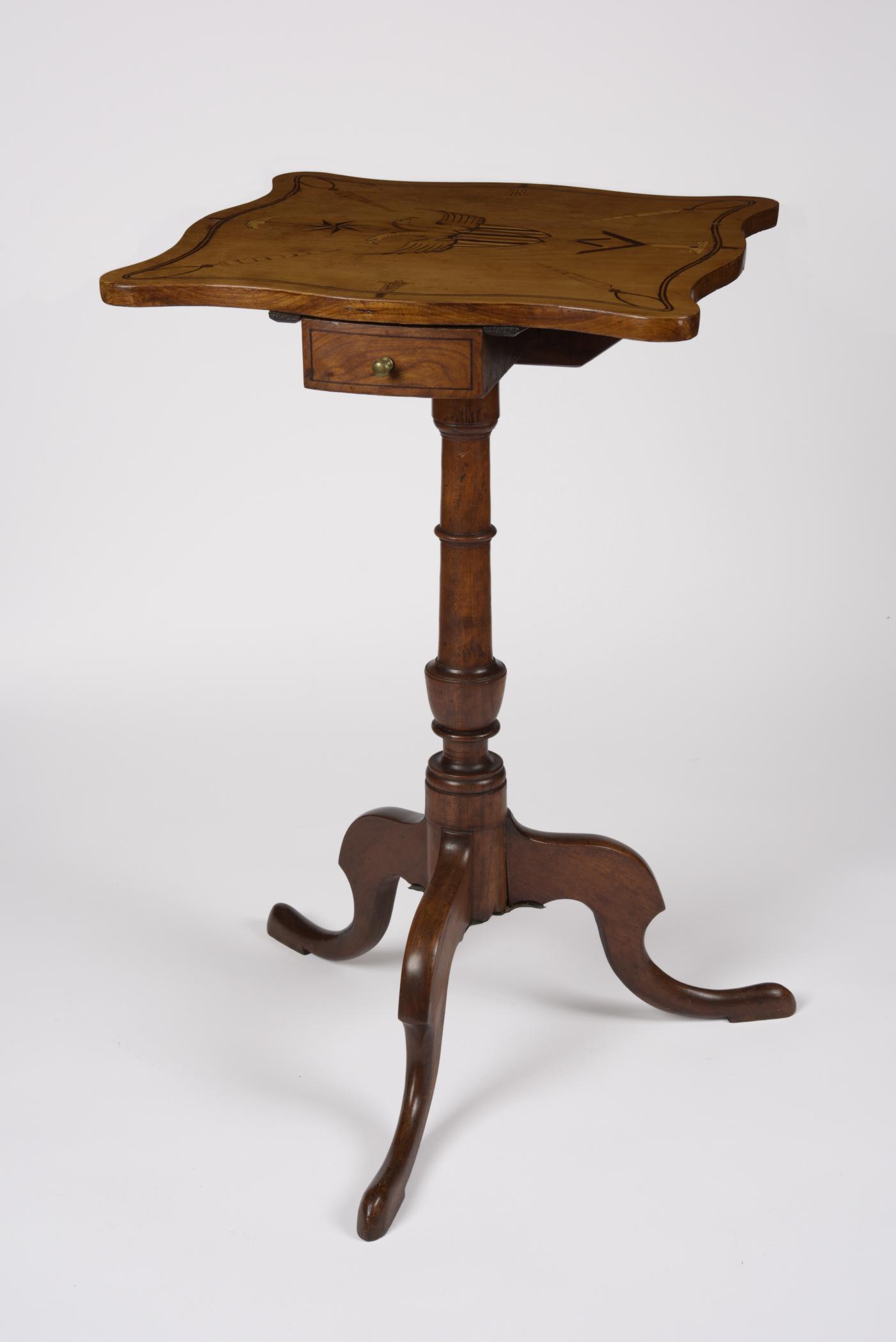 1957.1086 Candlestand, view 1