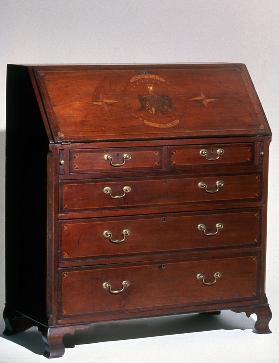 1957.1099 Desk, Fall-Front desk