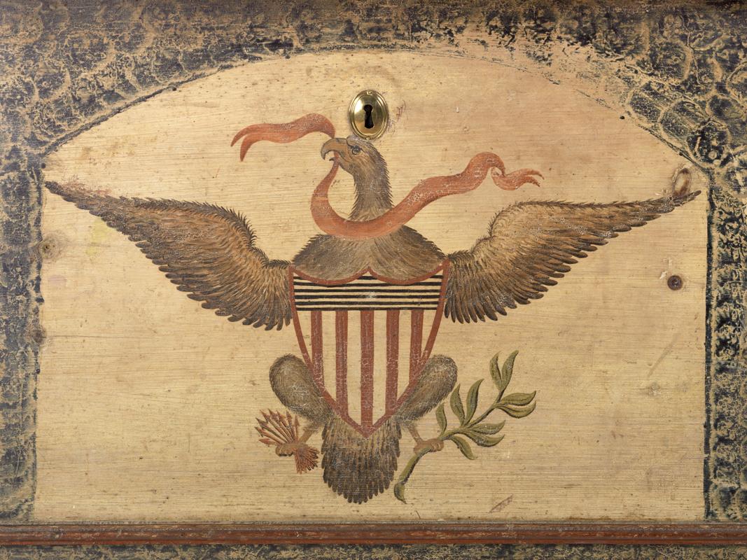 1957.1105 Chest, detail