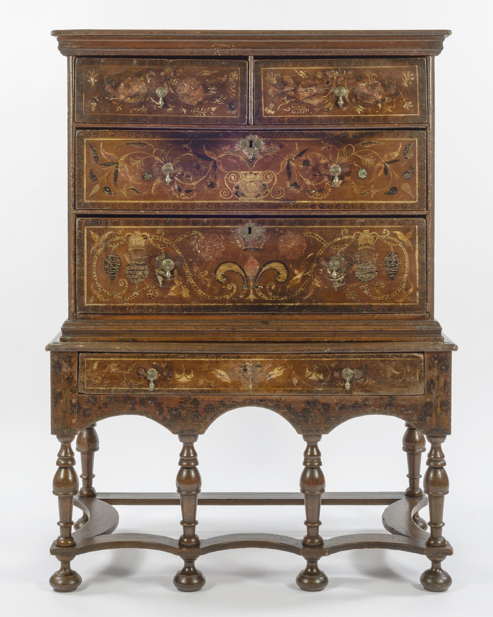 1957.1110 Chest of drawers, view 1