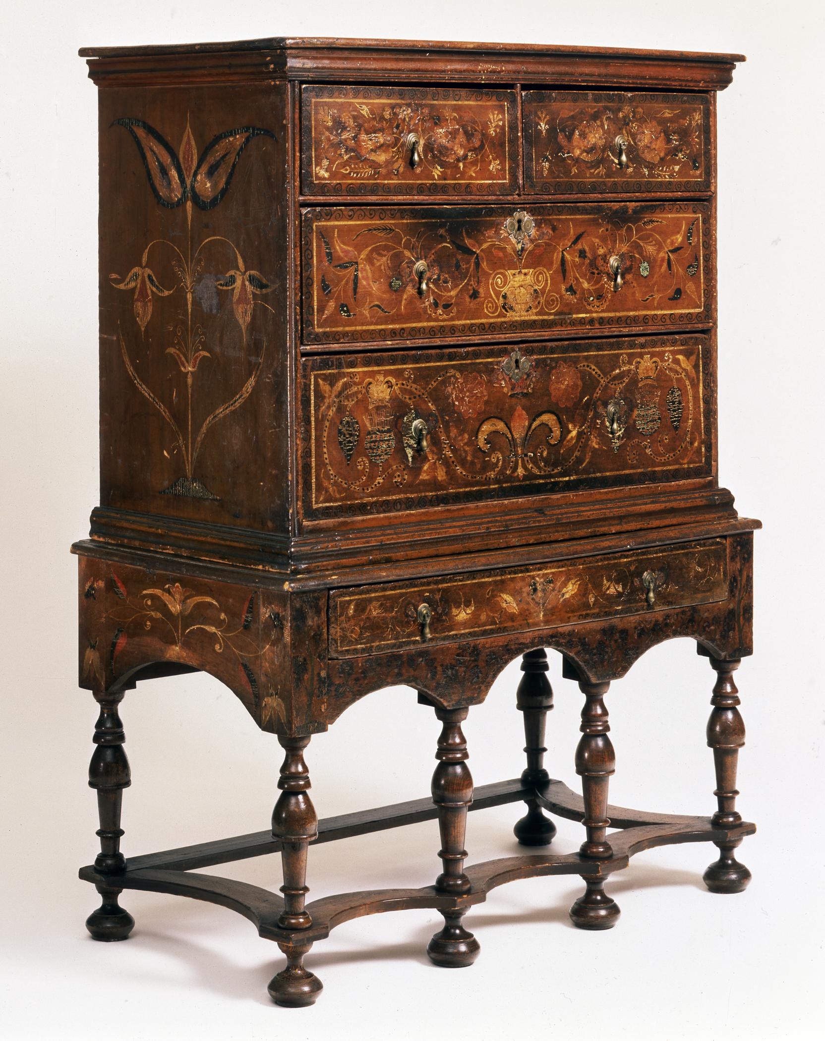 1957.1110 Chest of drawers, view 5