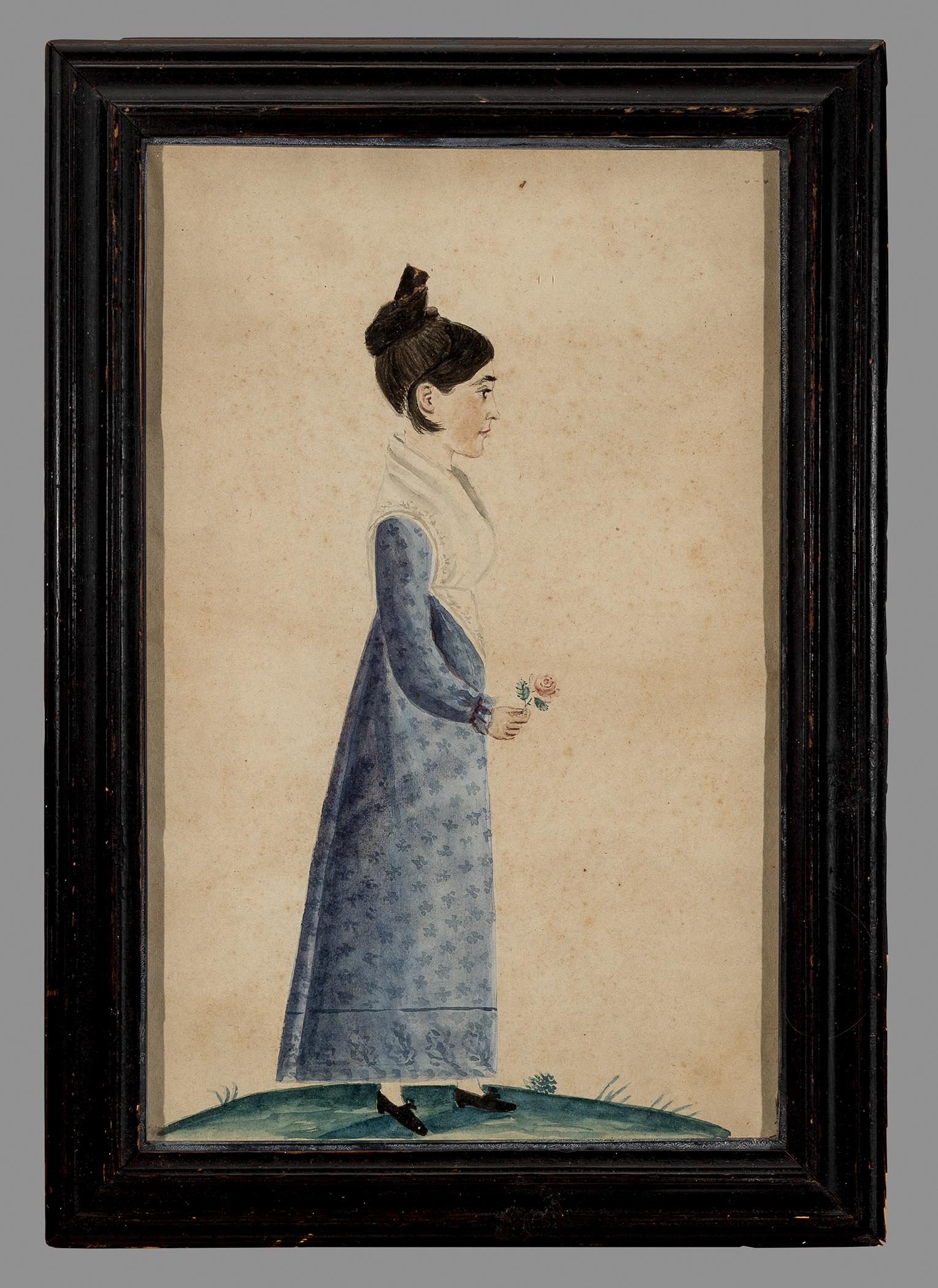 1957.1116 A Drawing, B Frame, view 1