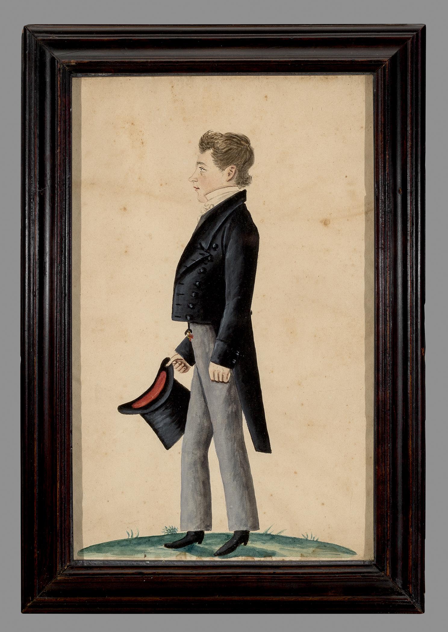 1957.1117 A Drawing, B Frame, view 1