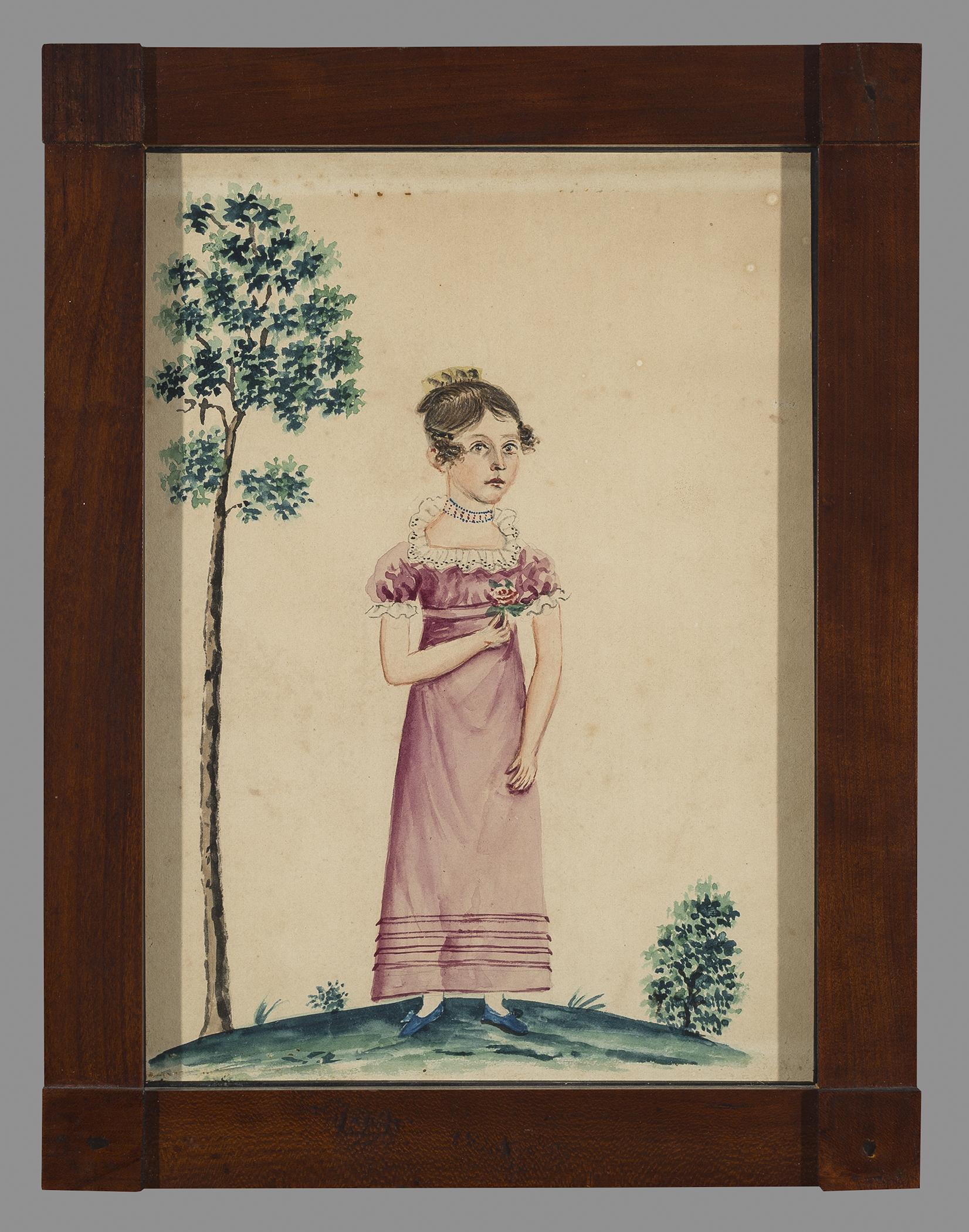 1957.1118 A Drawing, B Frame, view 1