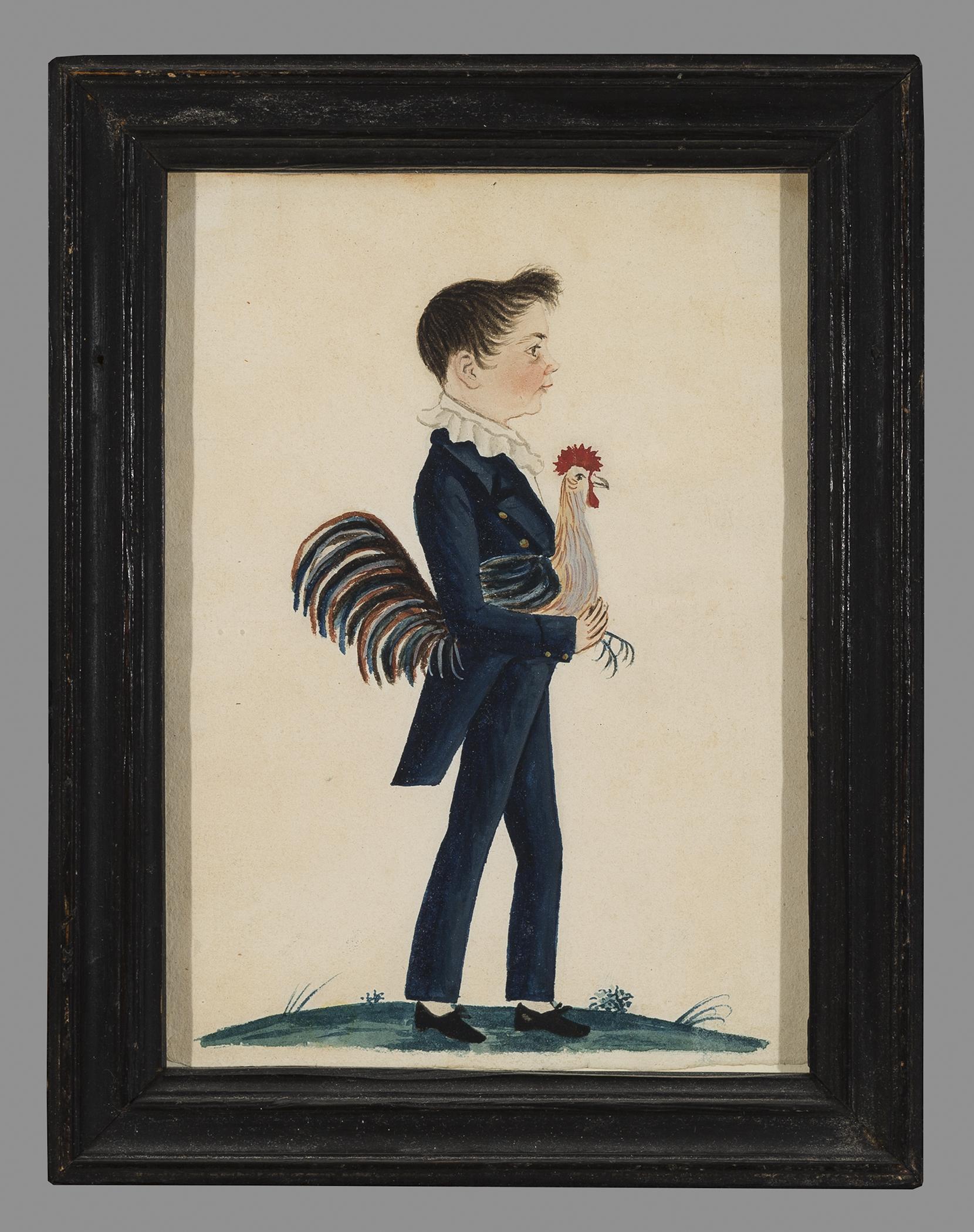 1957.1119 A Drawing, B Frame, view 1