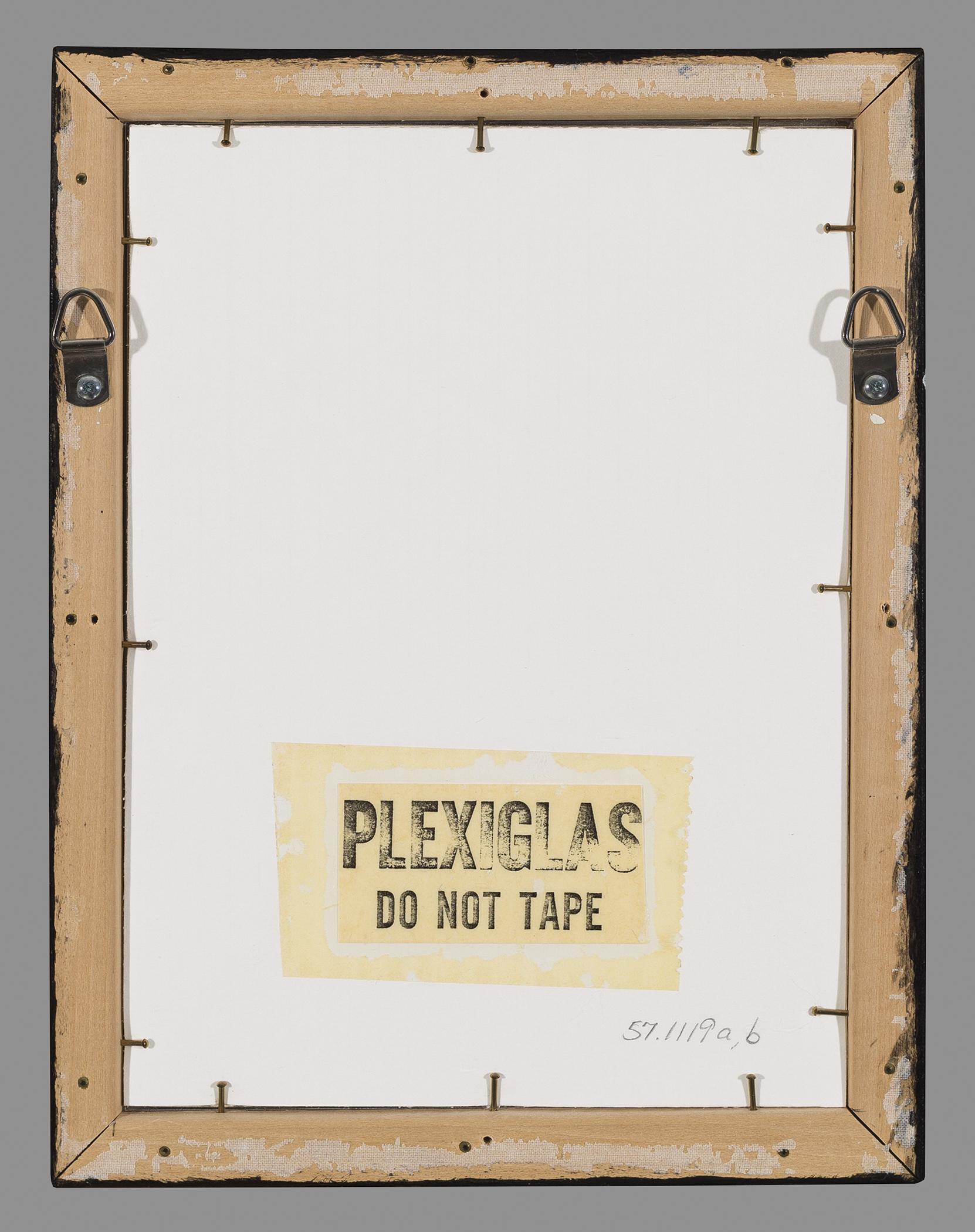 1957.1119 B Frame, view 1, reverse