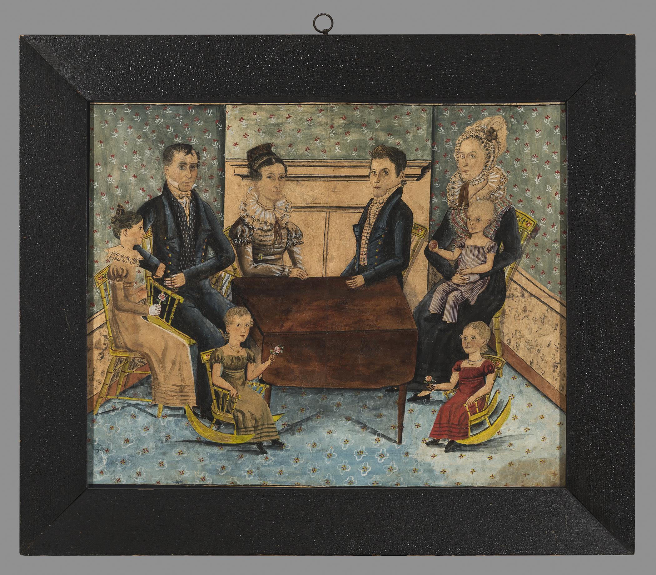 1957.1123 A Drawing, B Frame, view 1