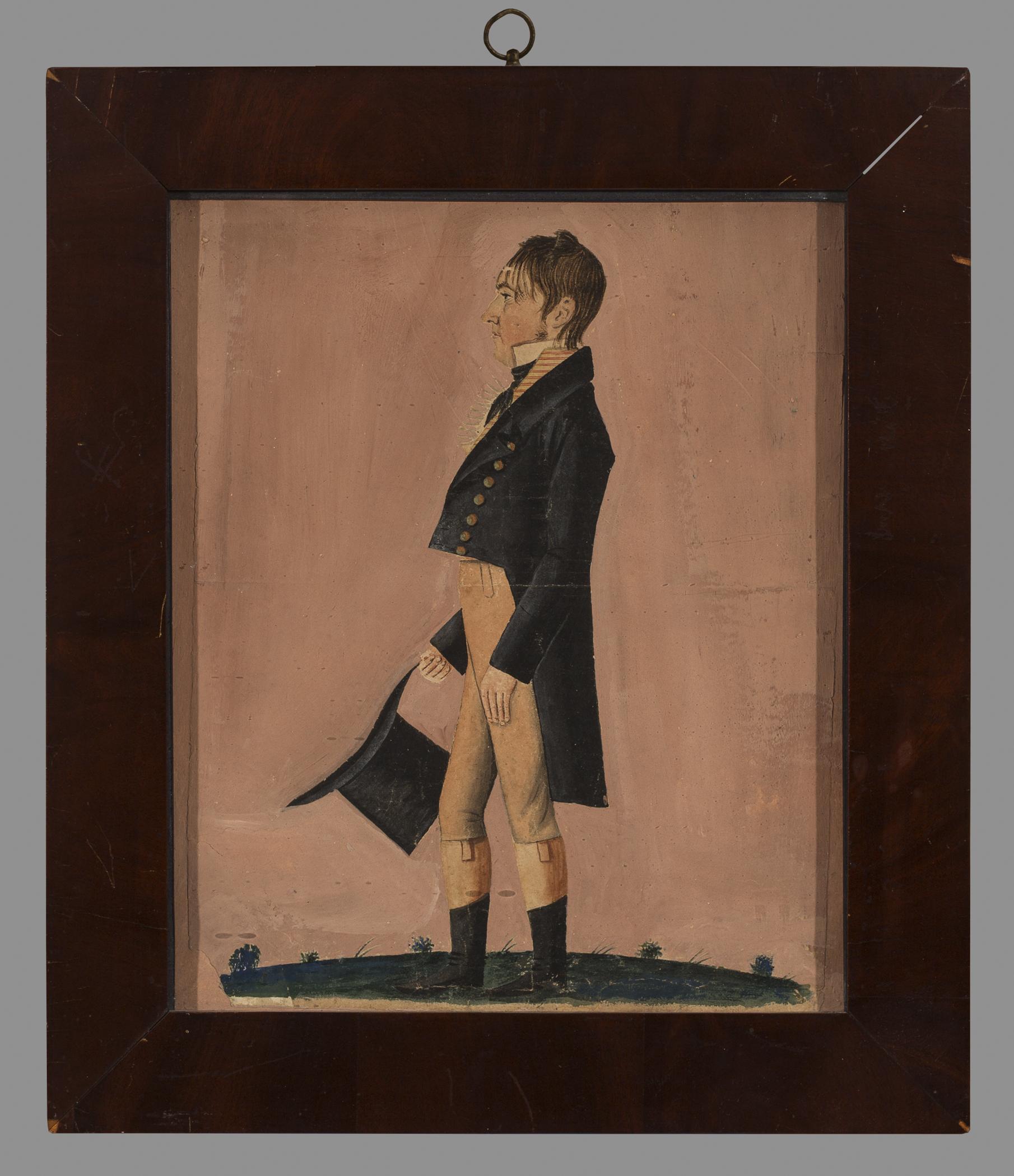 1957.1124 A Drawing, B Frame, view 1