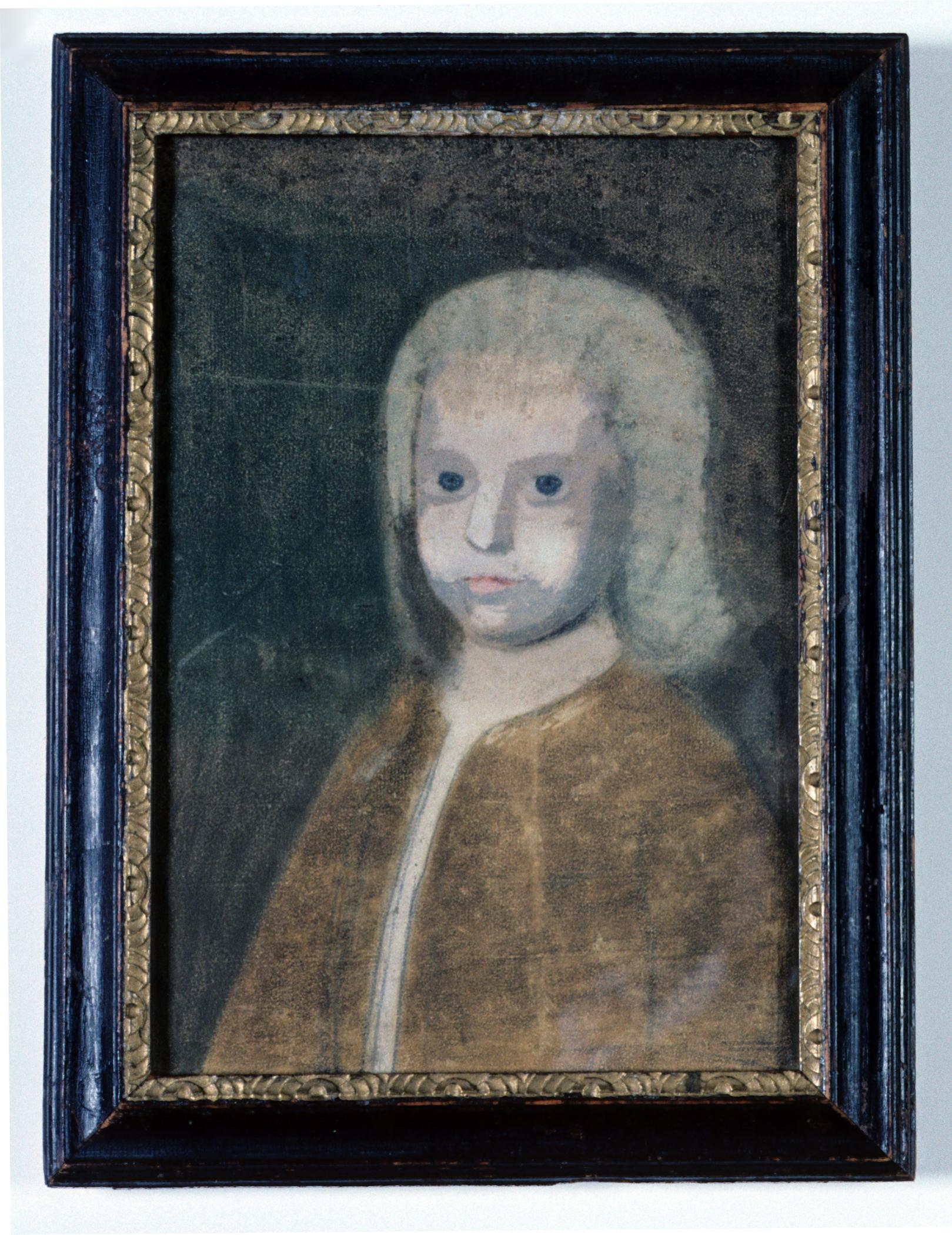 1957.1129 A Pastel, B Frame, view 3