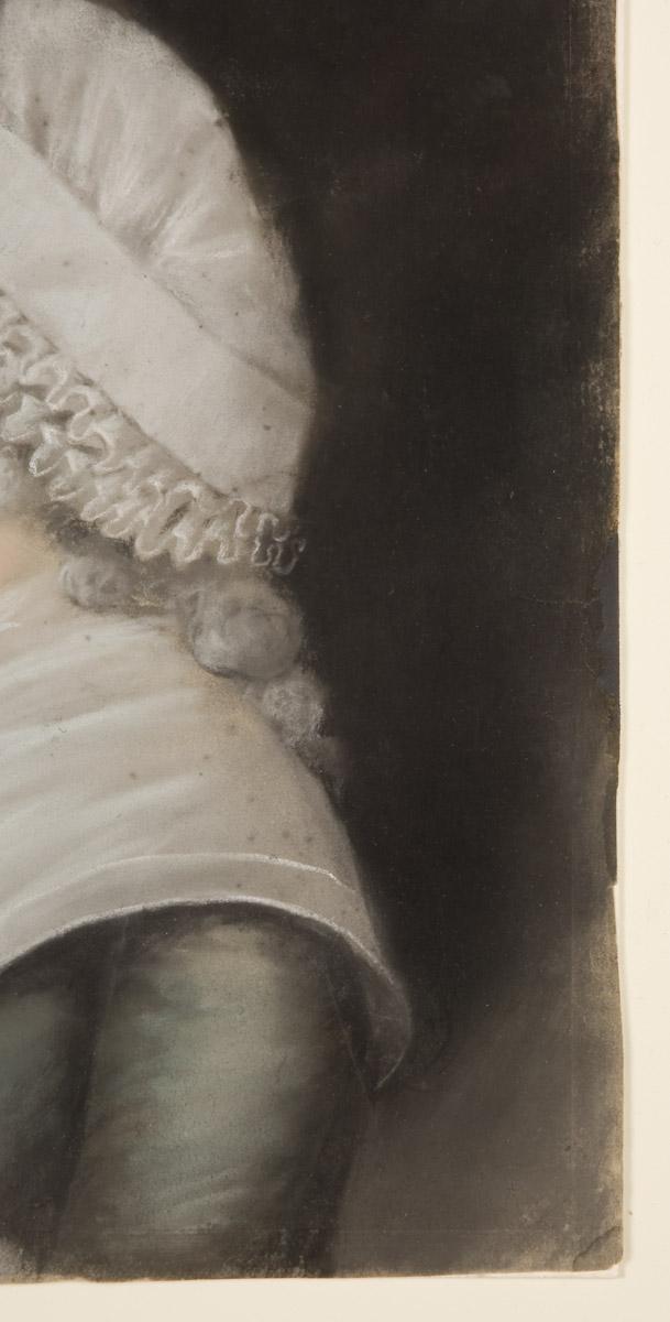 1957.1138 Pastel, detail 1