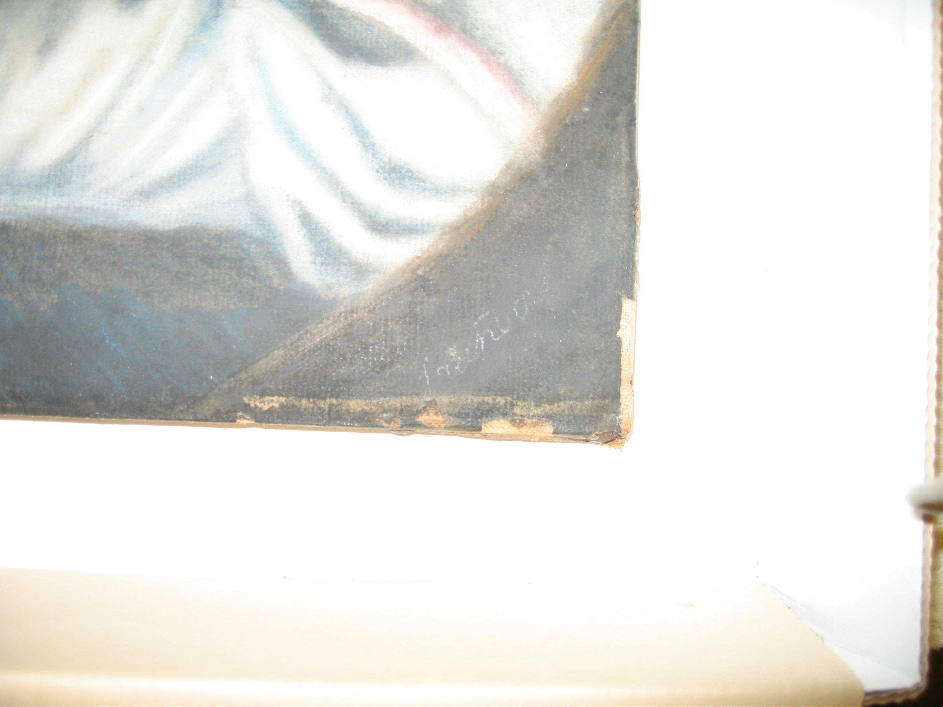 1957.1142 Pastel, detail 1