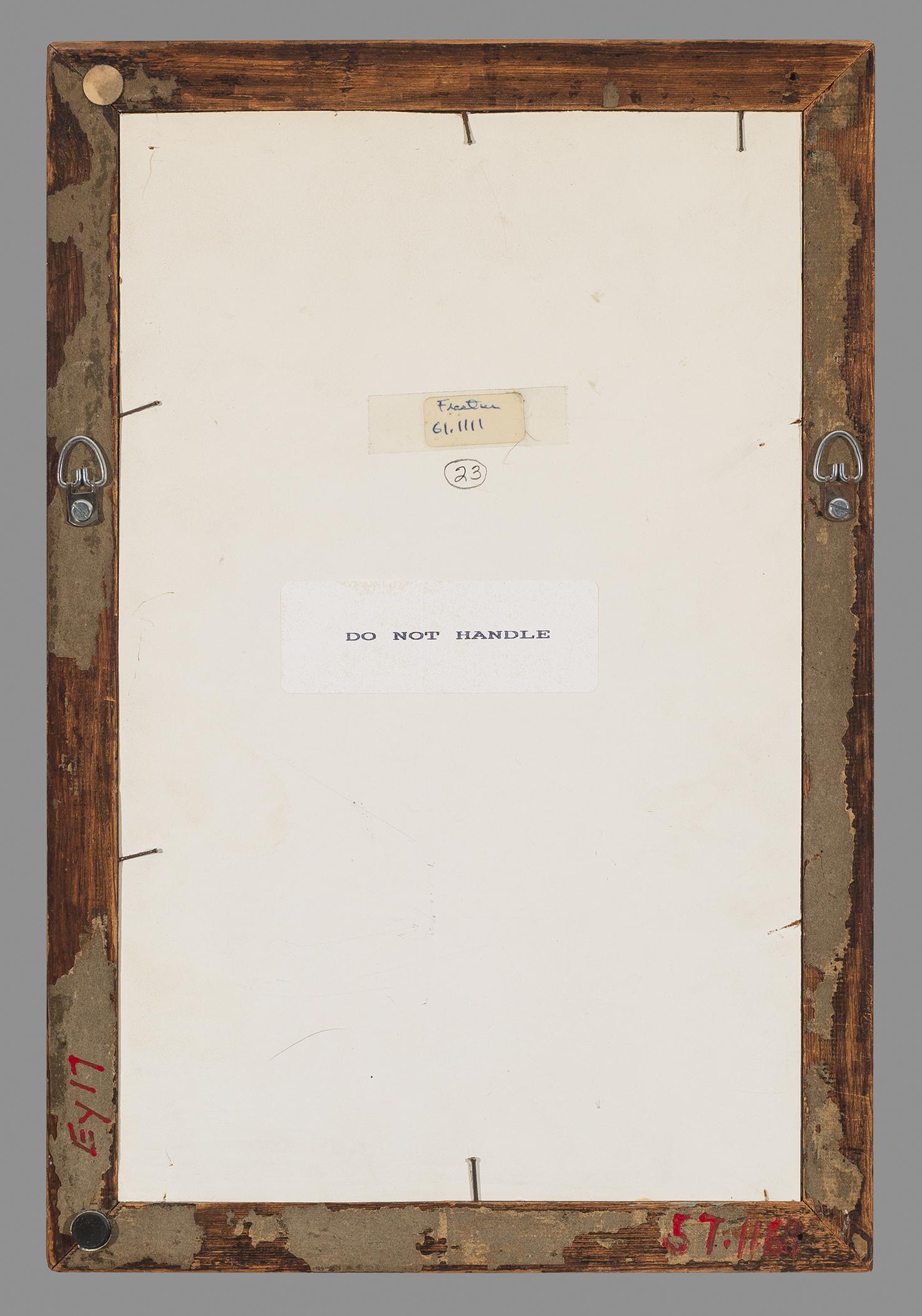 1957.1169 Frame, view 1, reverse
