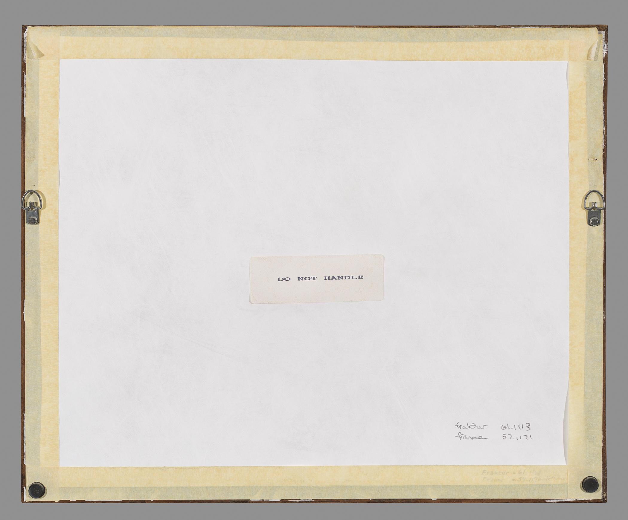 1957.1171 Frame, view 1, reverse