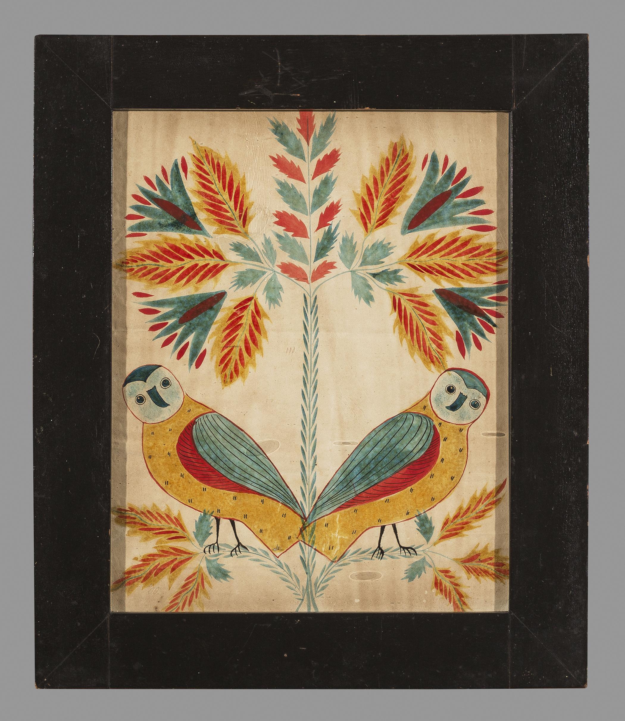 1957.1174 A Fraktur, B Frame, view 1