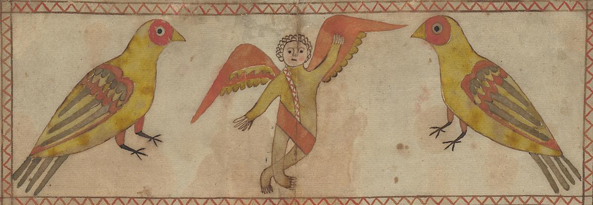 1957.1179 Fraktur, Detail 2