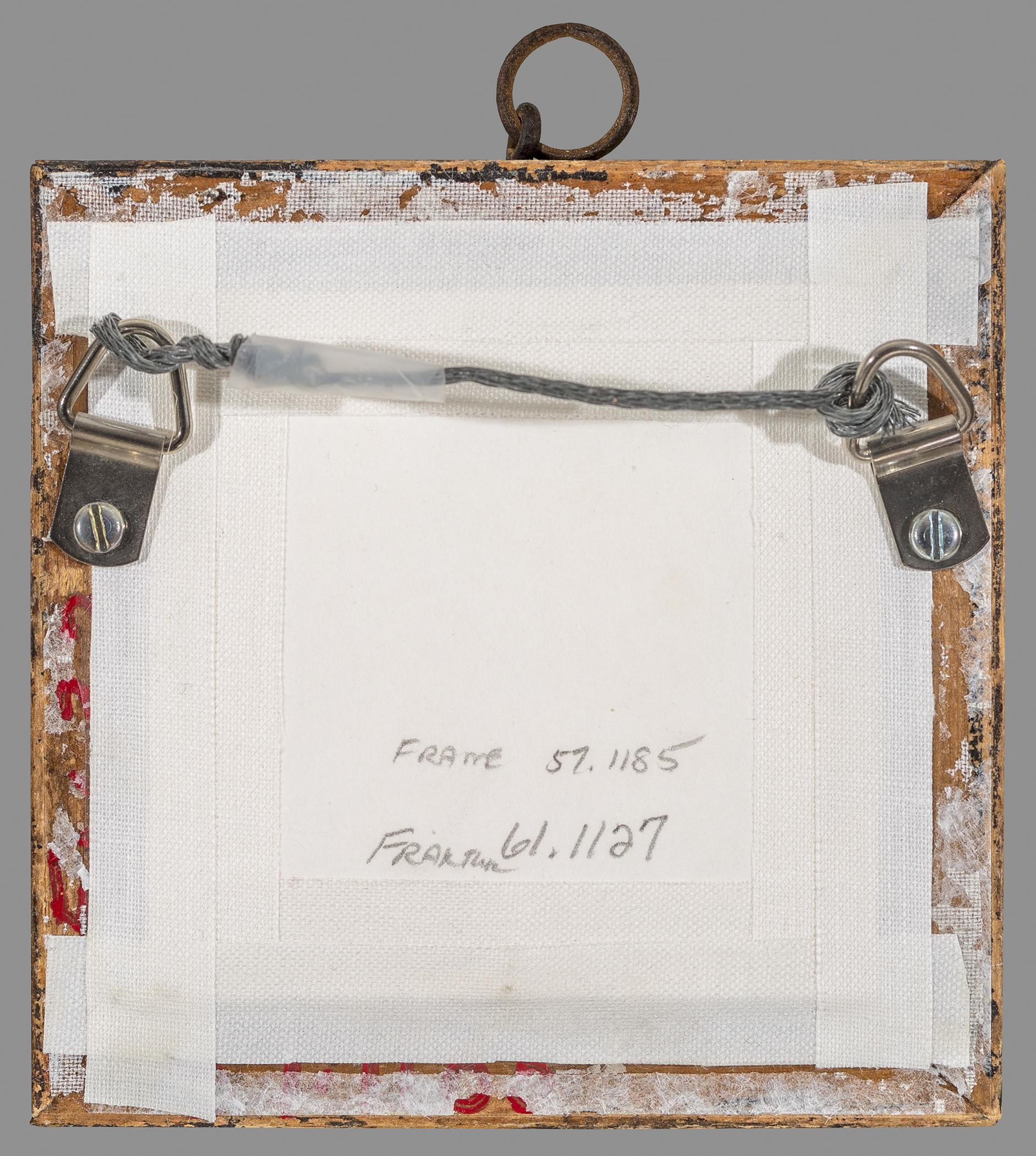1957.1185 A Frame, view 1, reverse