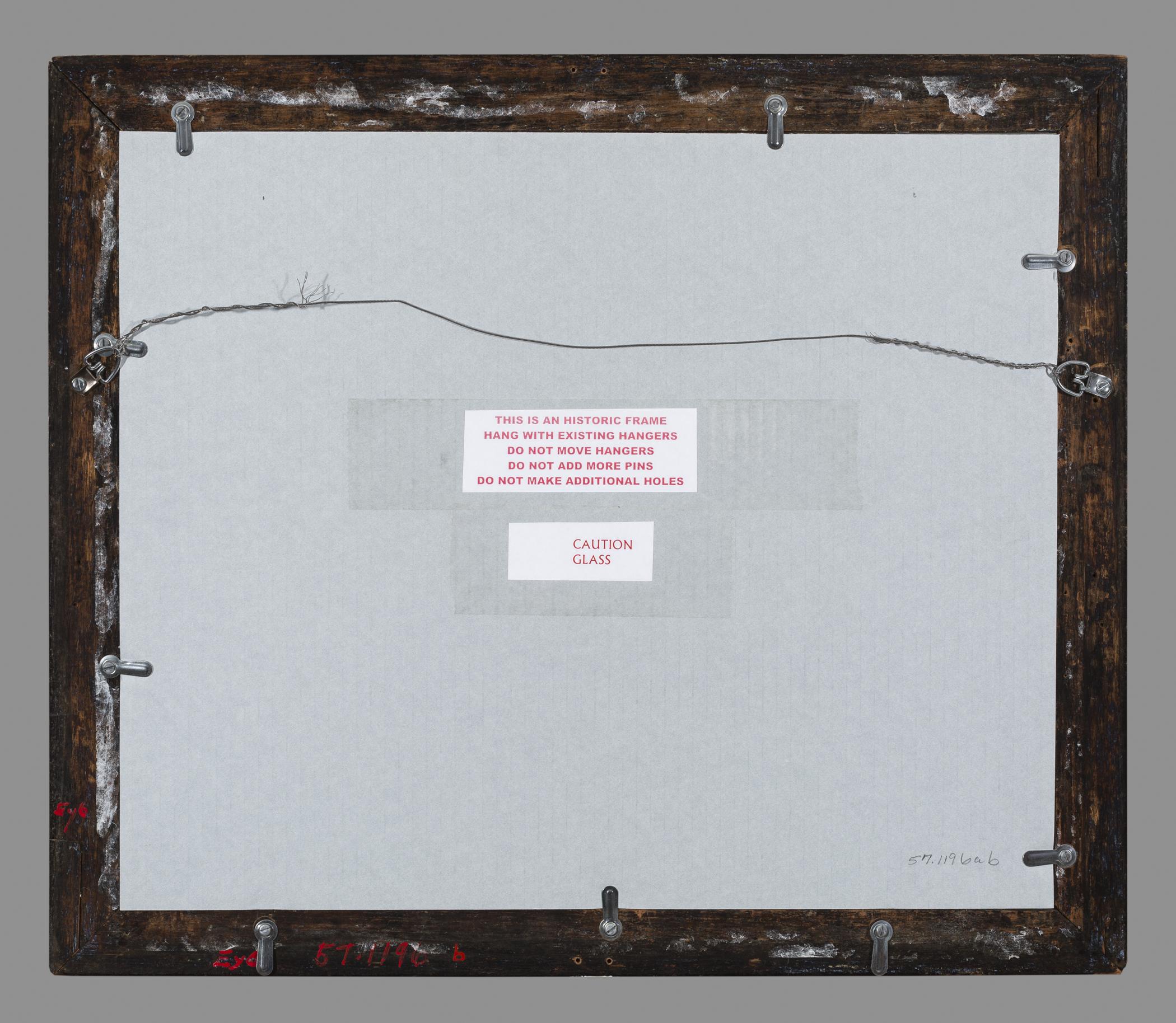 1957.1196 B Frame, reverse