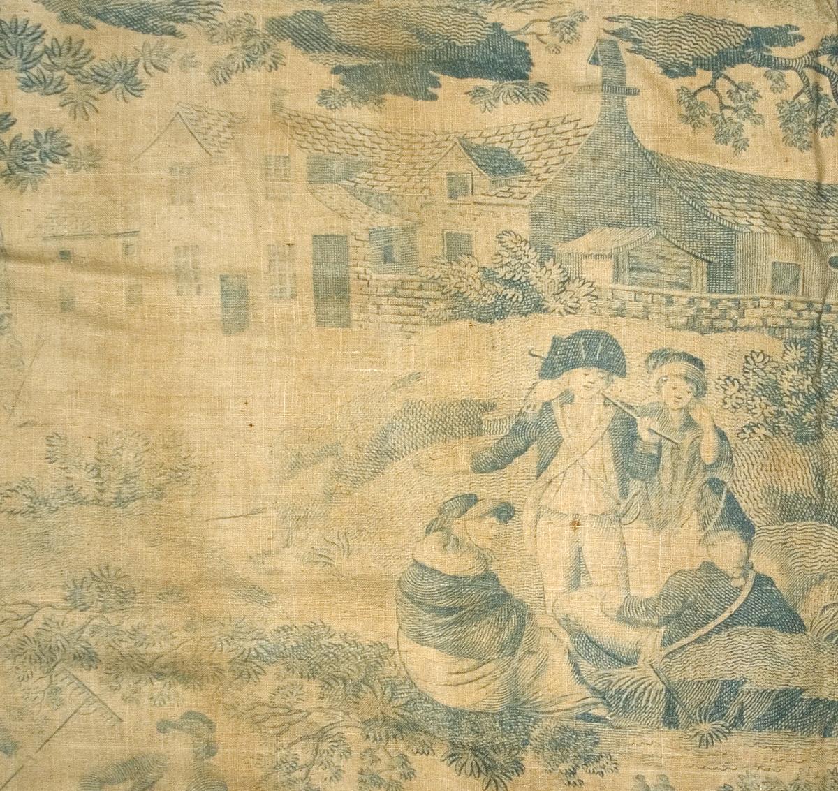 1952.0323 A Window Hanging, Side Curtain, Pattern Detai #2l
