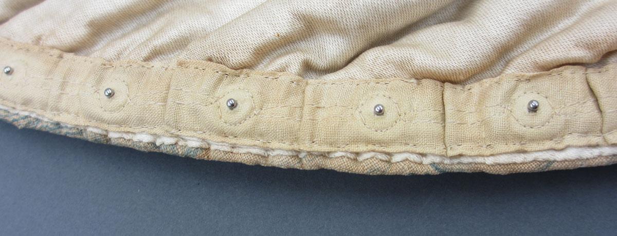 1952.0323 A Window hanging, detail hardware 2