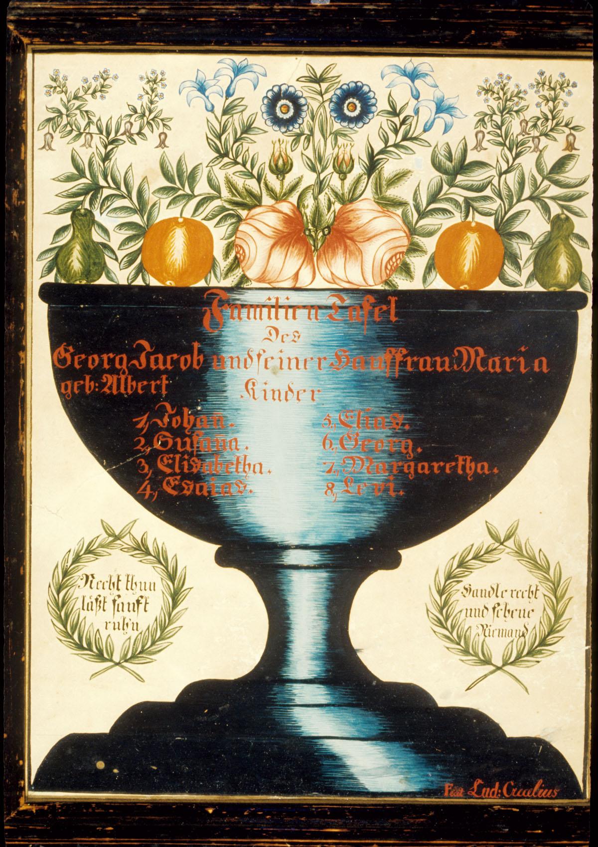 1957.1210 A Fraktur, view 3