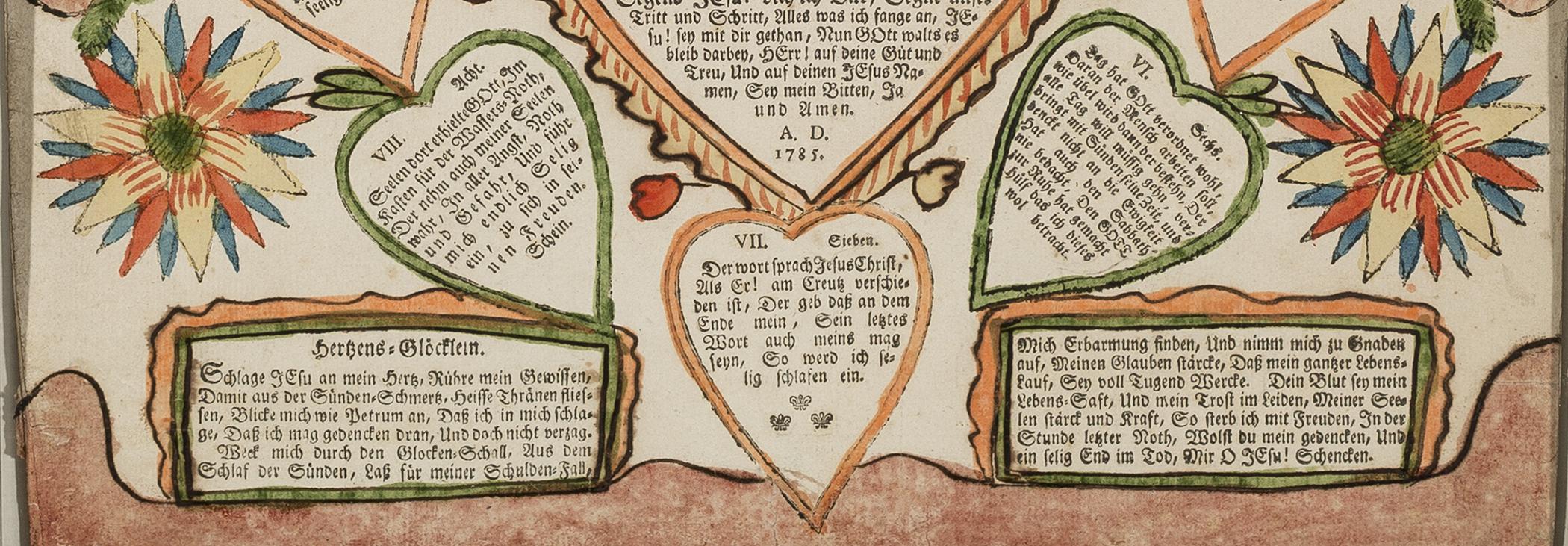 1957.1214 Fraktur, detail 4