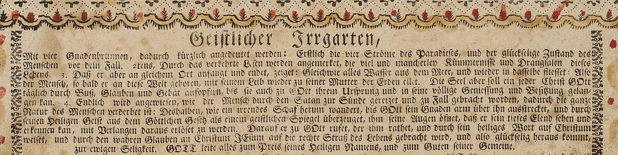 1957.1215 A Fraktur, detail 1