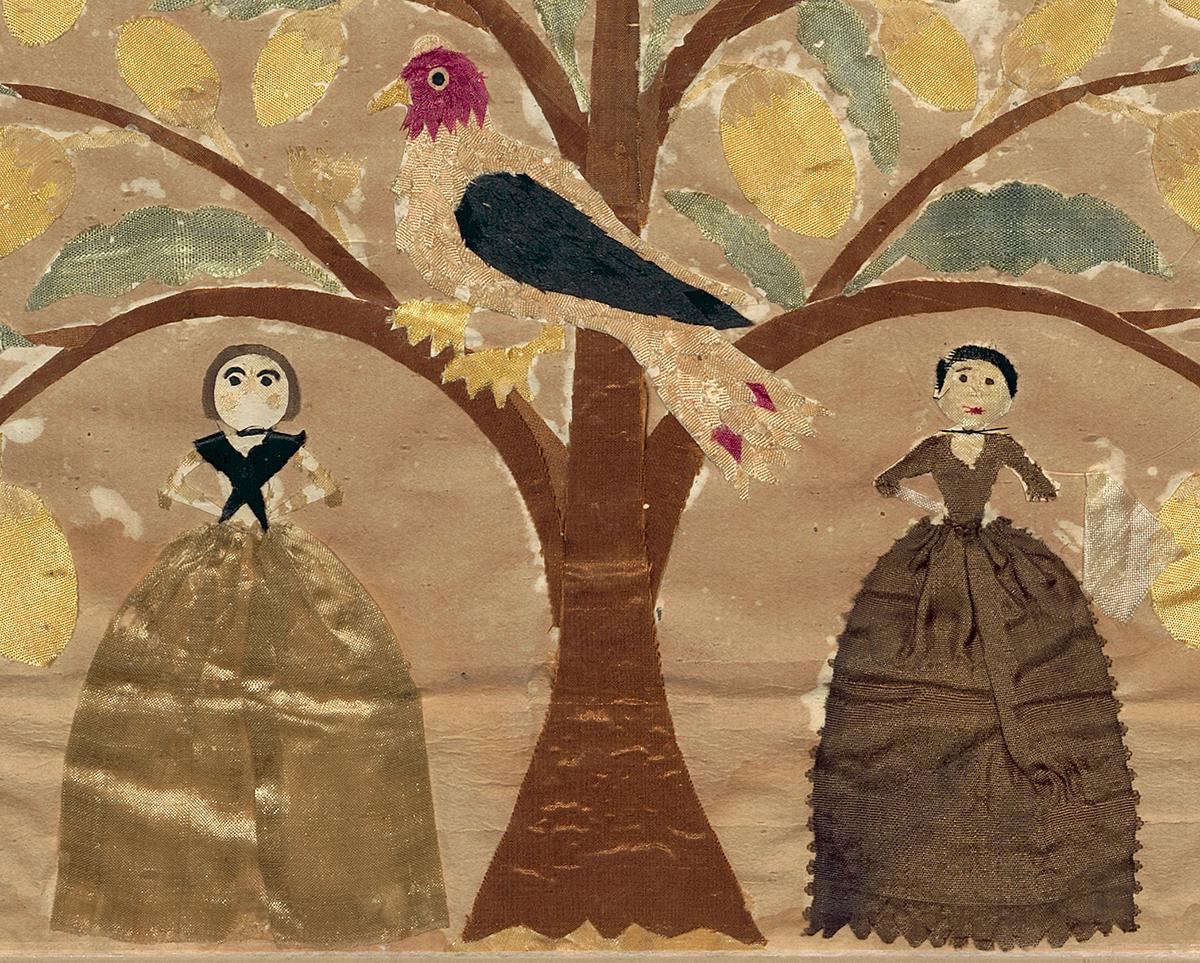 1957.1226 A Fabric Picture, Detail 3