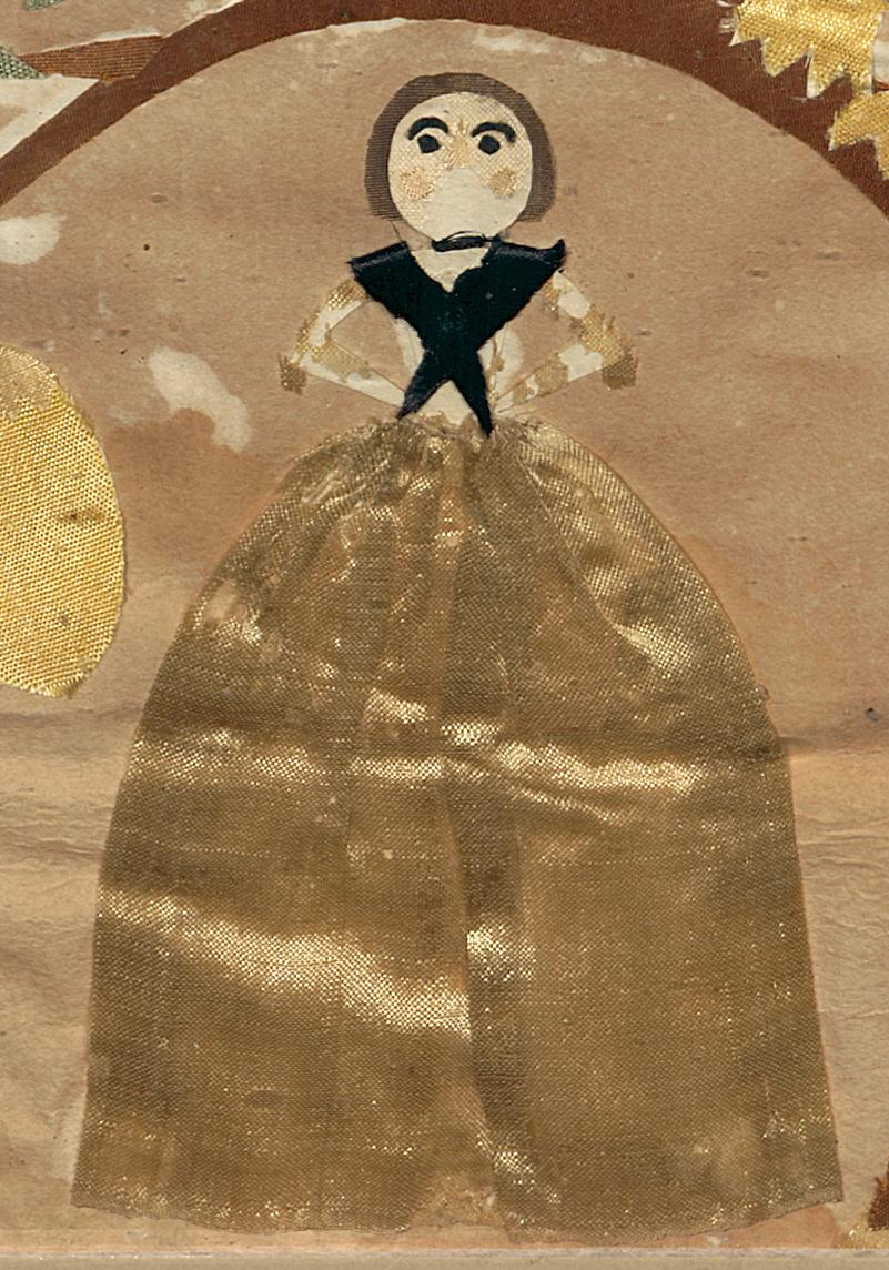 1957.1226 A Fabric Picture, Detail 7