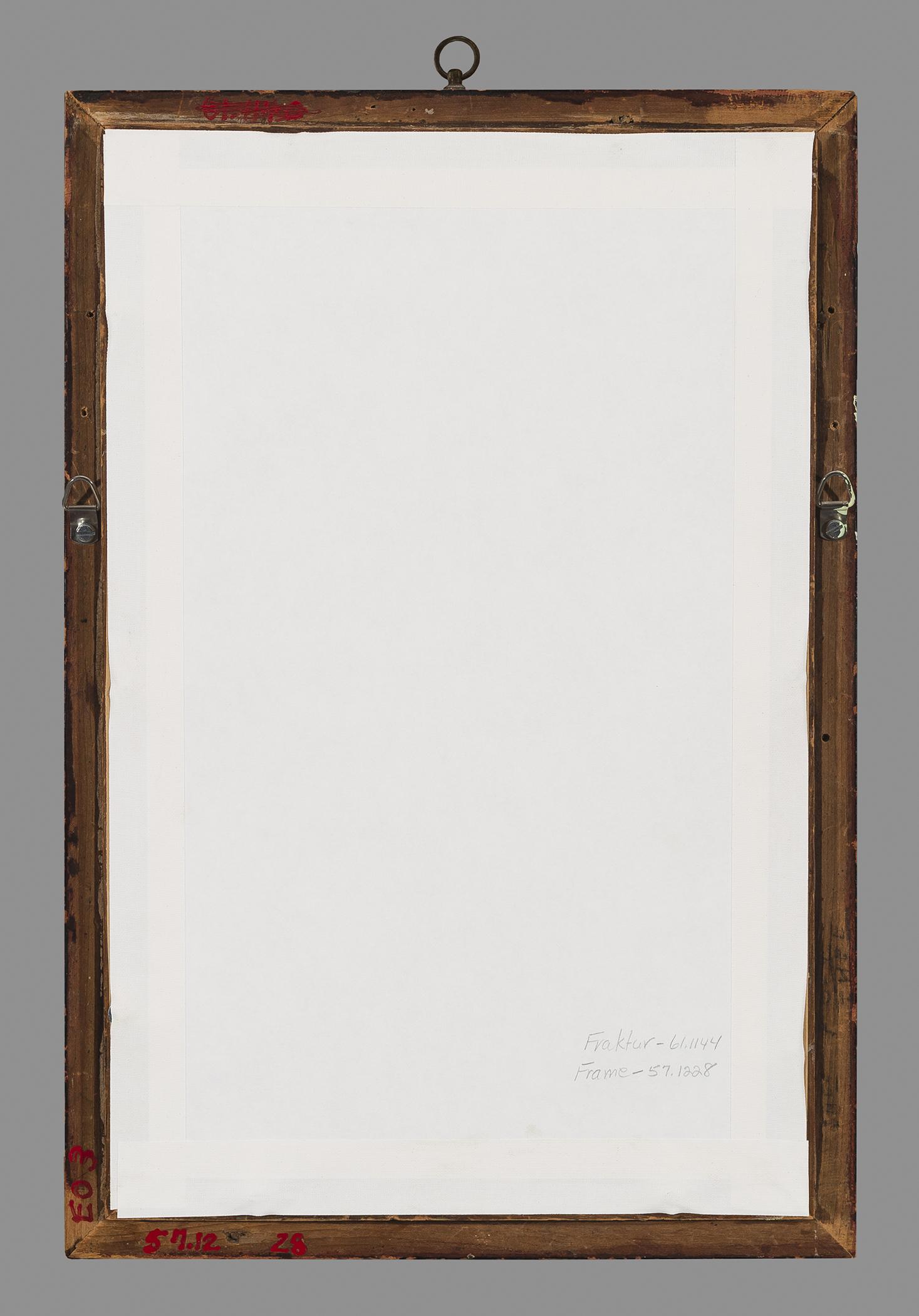 1957.1228 Frame, view 1, reverse