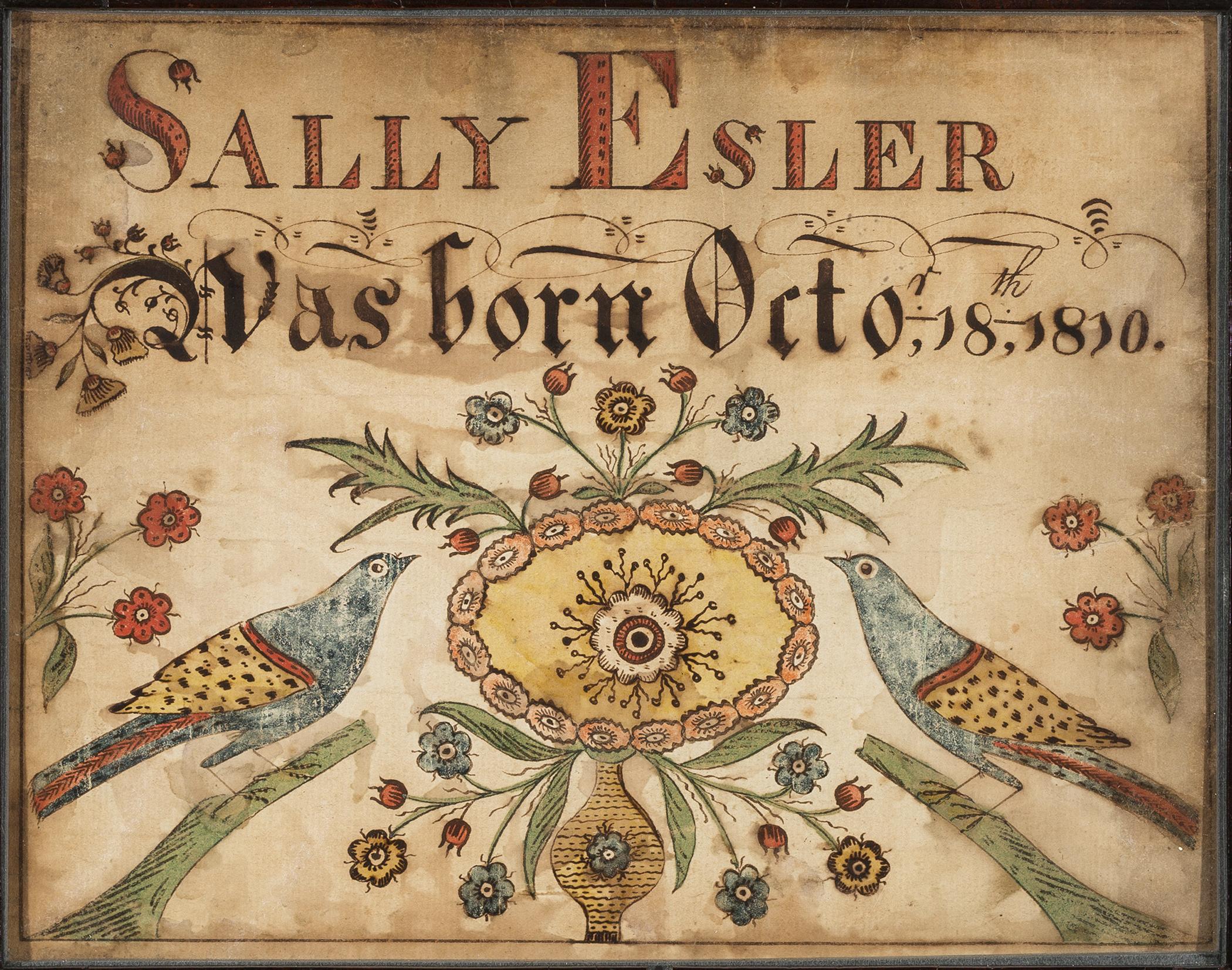 1957.1239 Fraktur, view 1