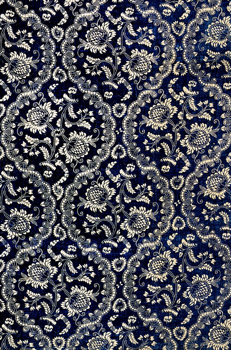 T8 textile, printed design repeat
