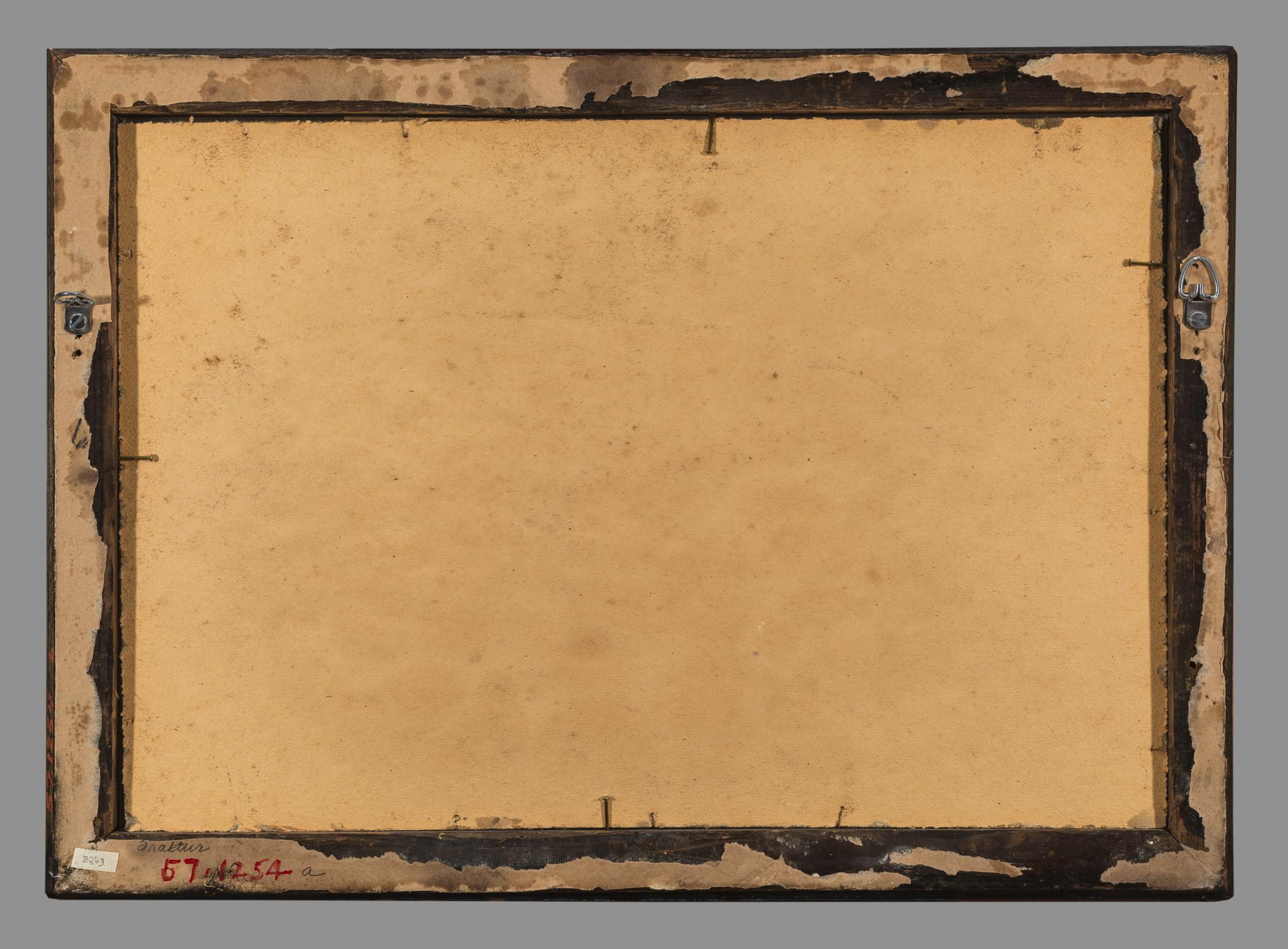 1957.1254 B Frame, reverse