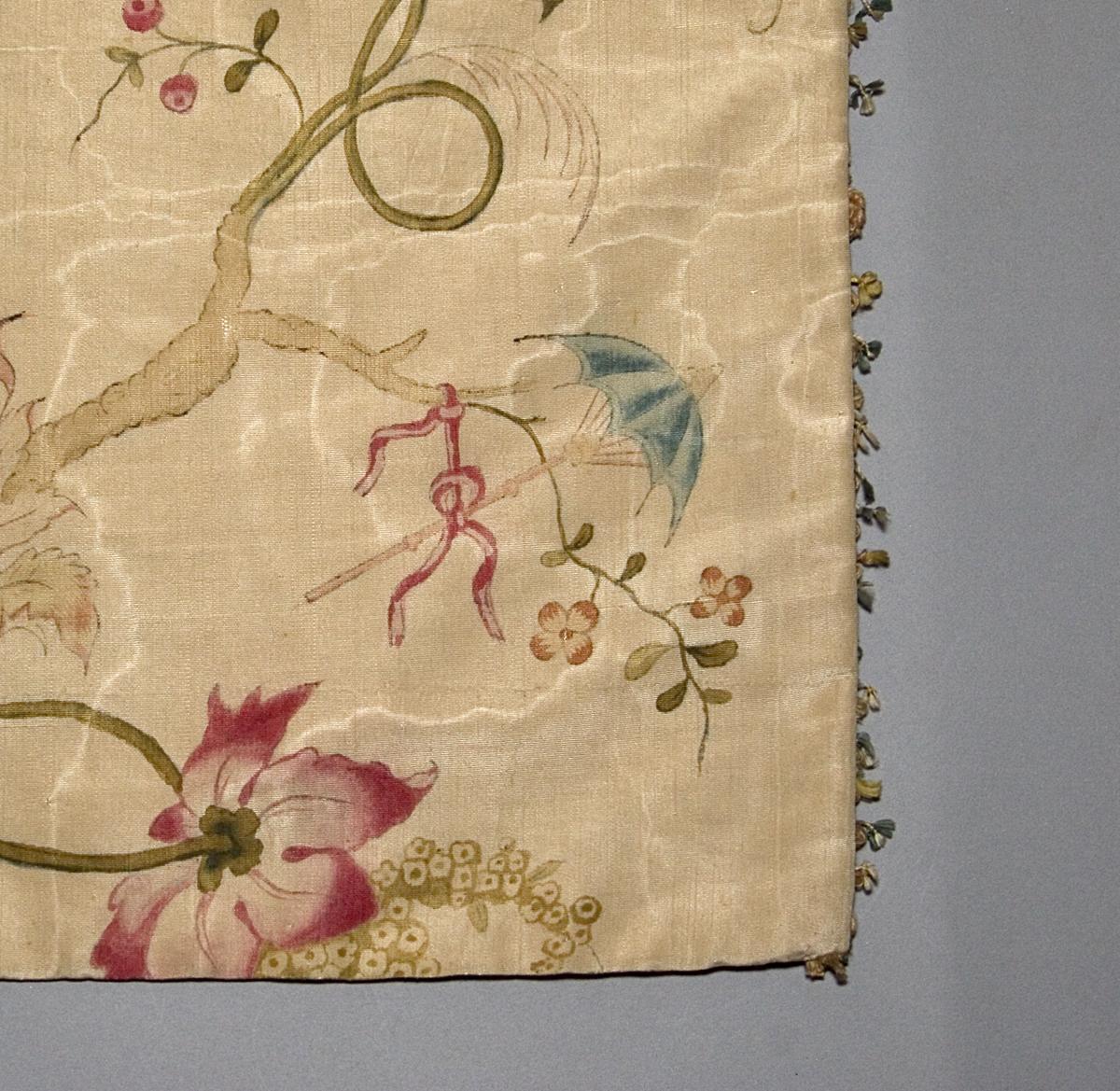 1957.1277.002 A Bed Hanging, Side Curtain, Edge Detail
