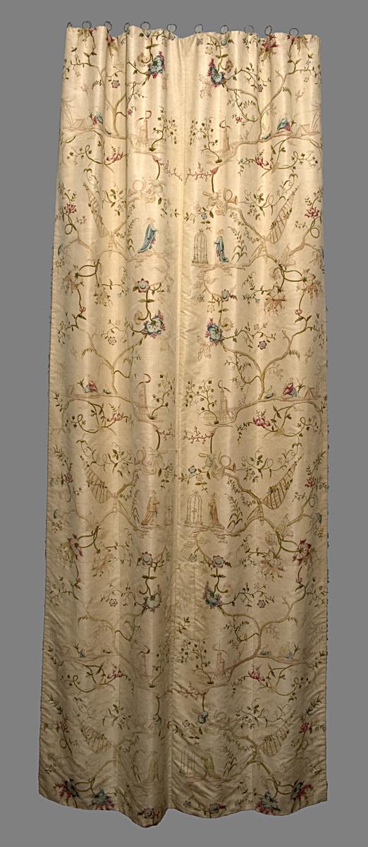 1957.1277.002 B Bed Hanging, Side Curtain