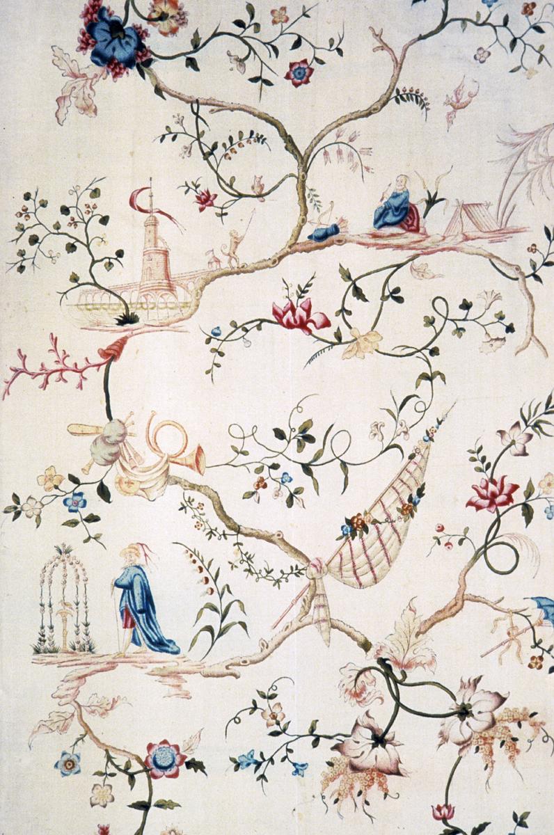 1957.1277.002 B Side Curtain, Pattern Detail