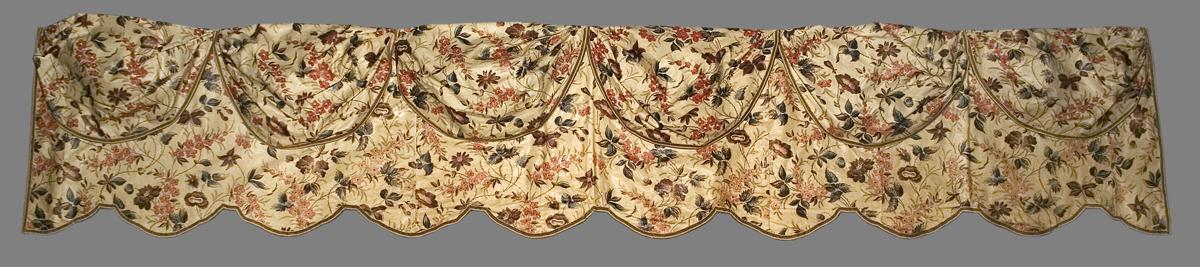 1957.1282.003 A  Bed Hanging, Base Valance