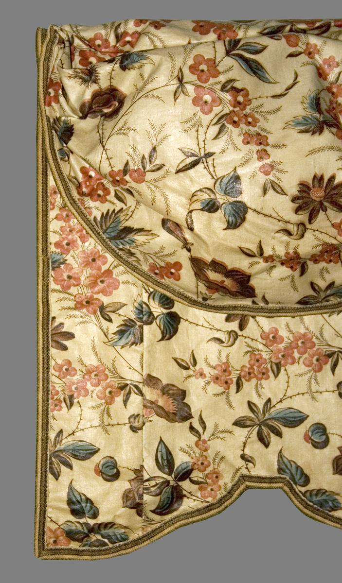 1957.1282.003 A  Bed Hanging, Base Valance, Edge Detail
