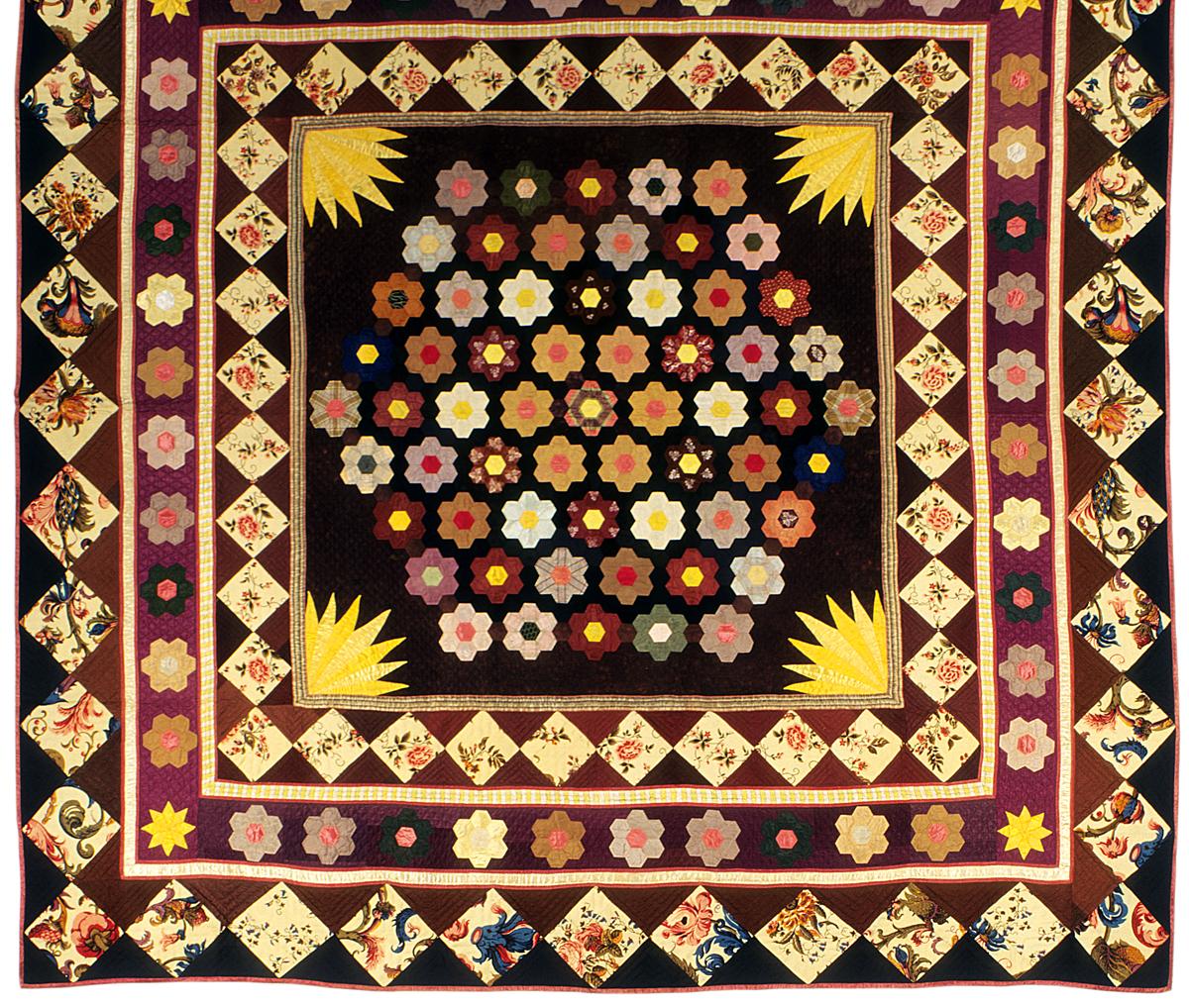 1957.1283 Quilt, Detail