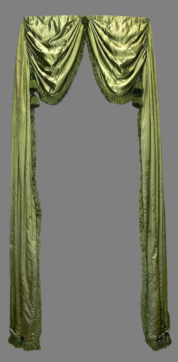 1957.1287.002 A, B Window Hanging, Side Curtain