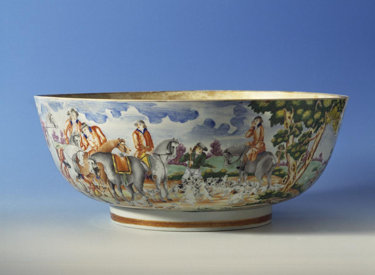 1975.0041 Bowl, Punch bowl (overall)