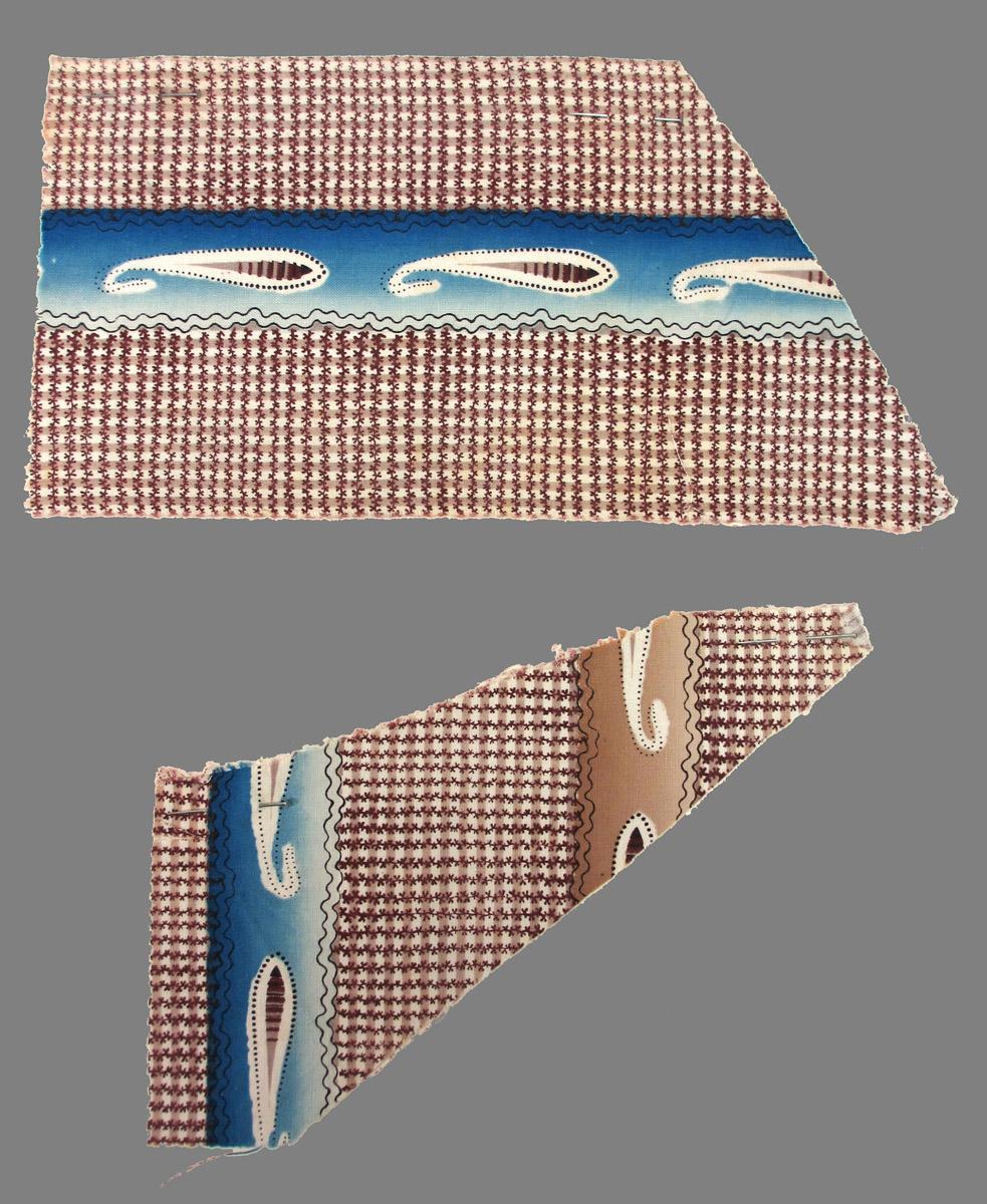1975.0071.034 A, B textile, printed obverse